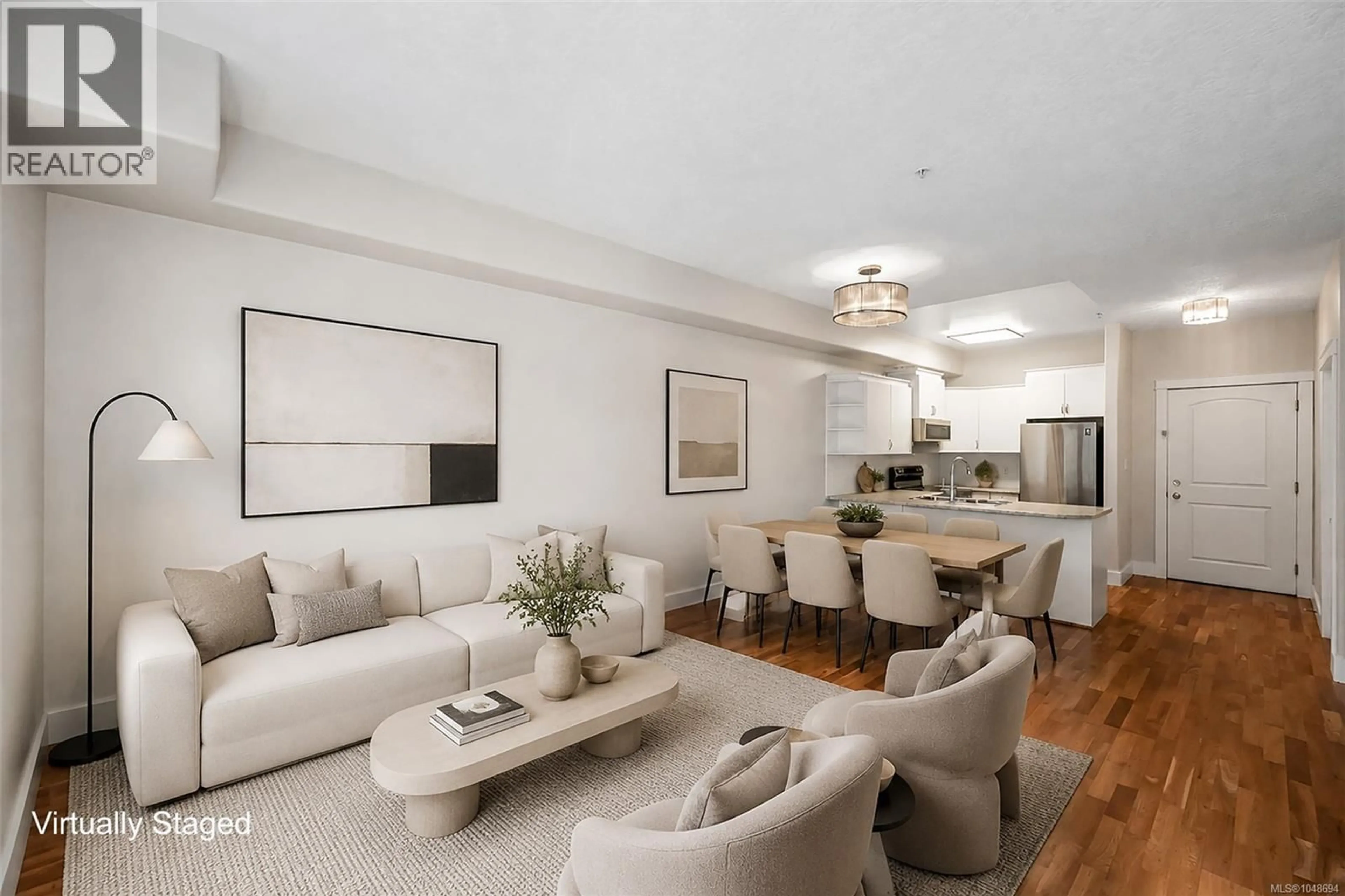 Living room with furniture, unknown for 207 - 3915 CAREY ROAD, Saanich British Columbia V8Z4E3