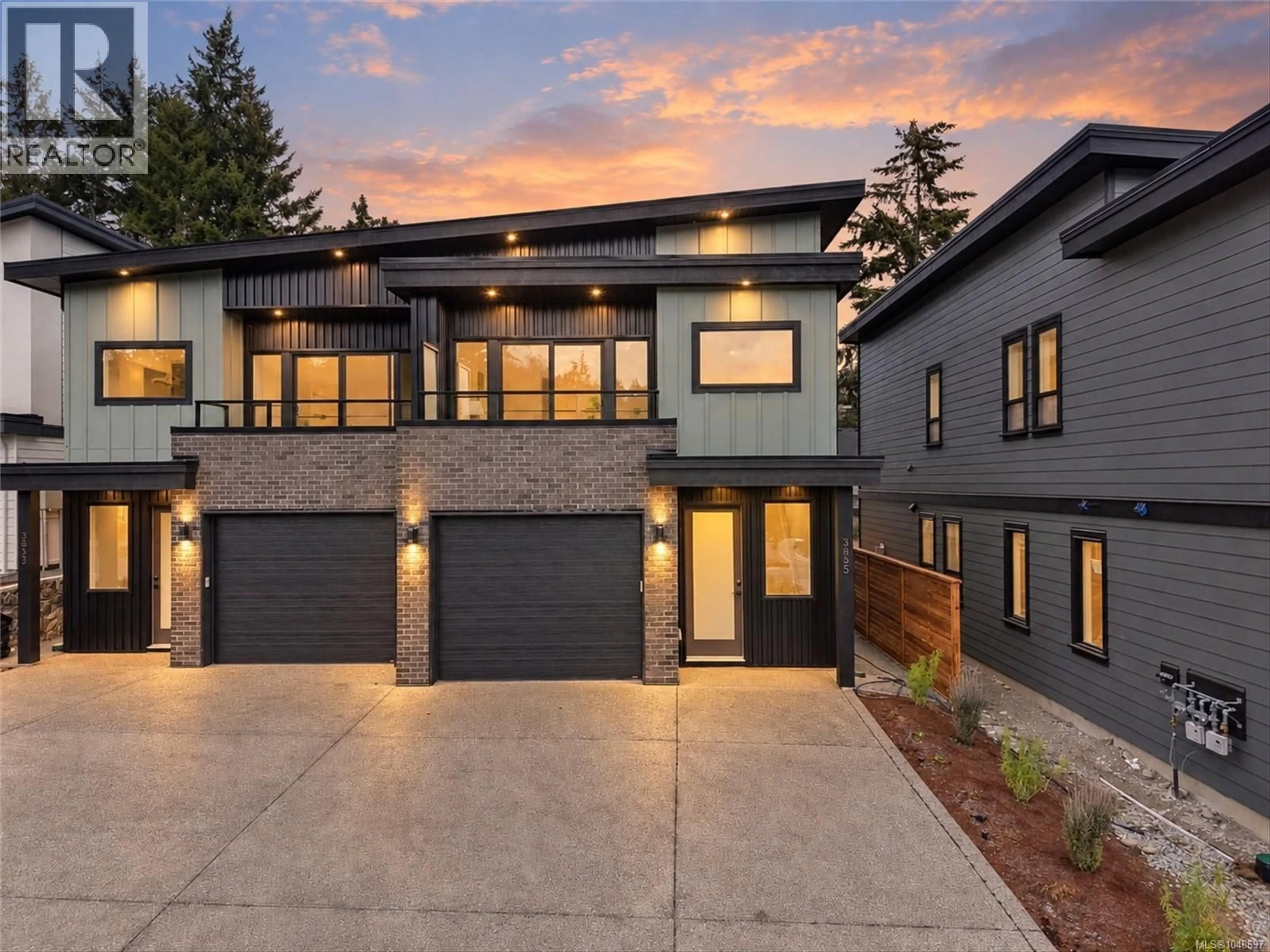 Home with brick exterior material, street for 3855 OLYMPIAN WAY, Colwood British Columbia V9C0R7