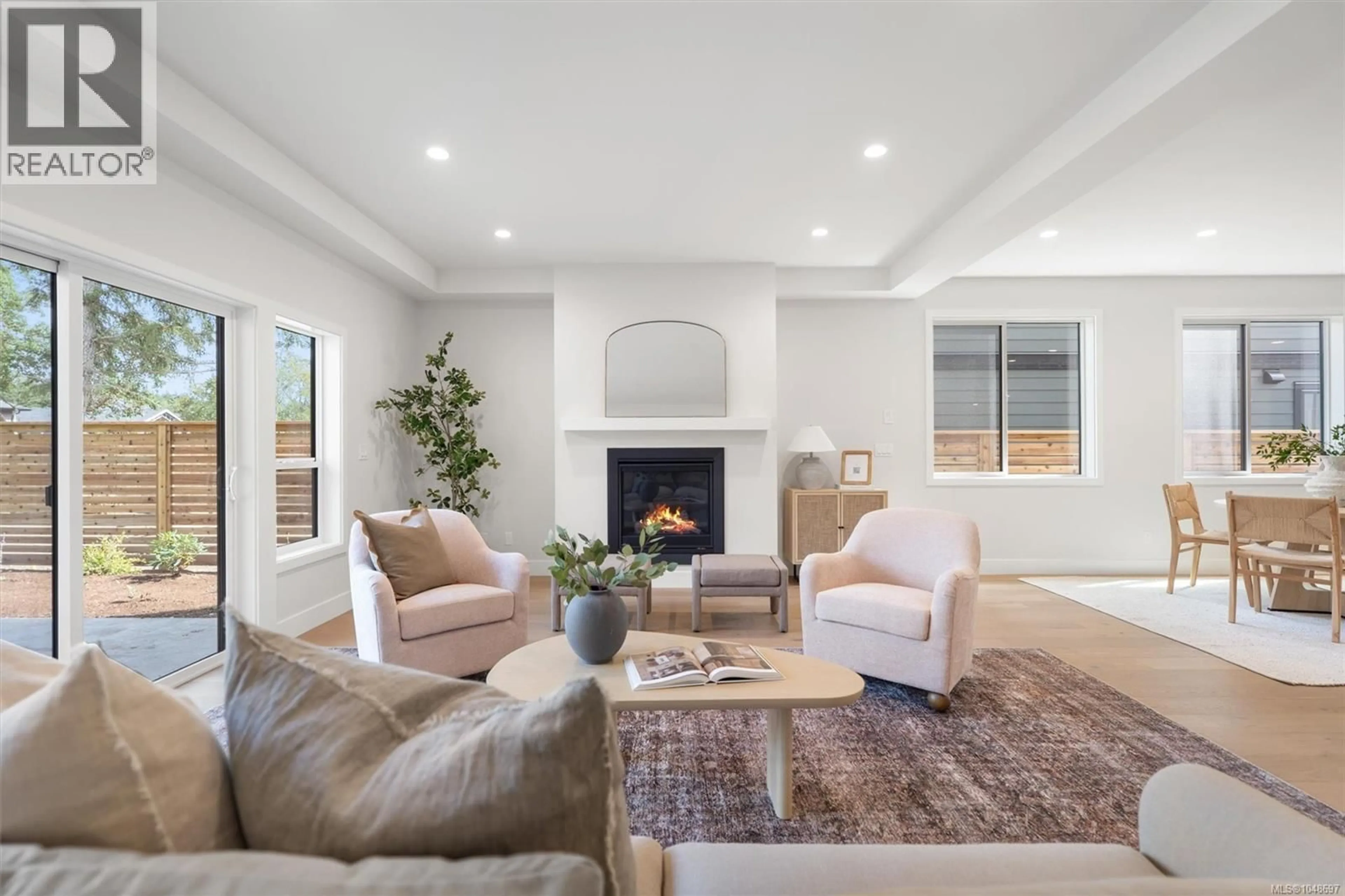 Living room with furniture, ceramic/tile floor for 3855 OLYMPIAN WAY, Colwood British Columbia V9C0R7