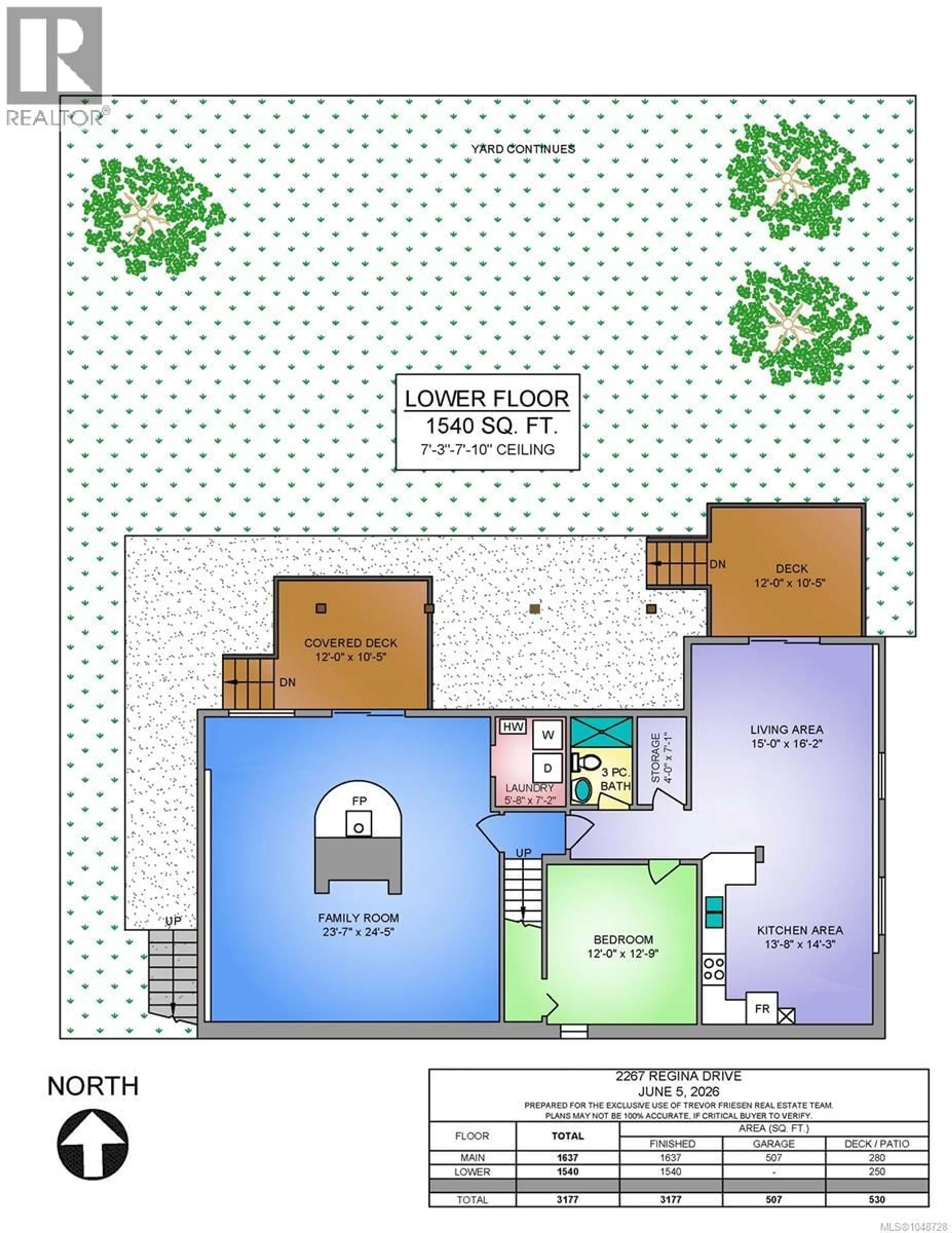 Floor plan for 2267 REGINA DRIVE, Duncan British Columbia V9L5V3