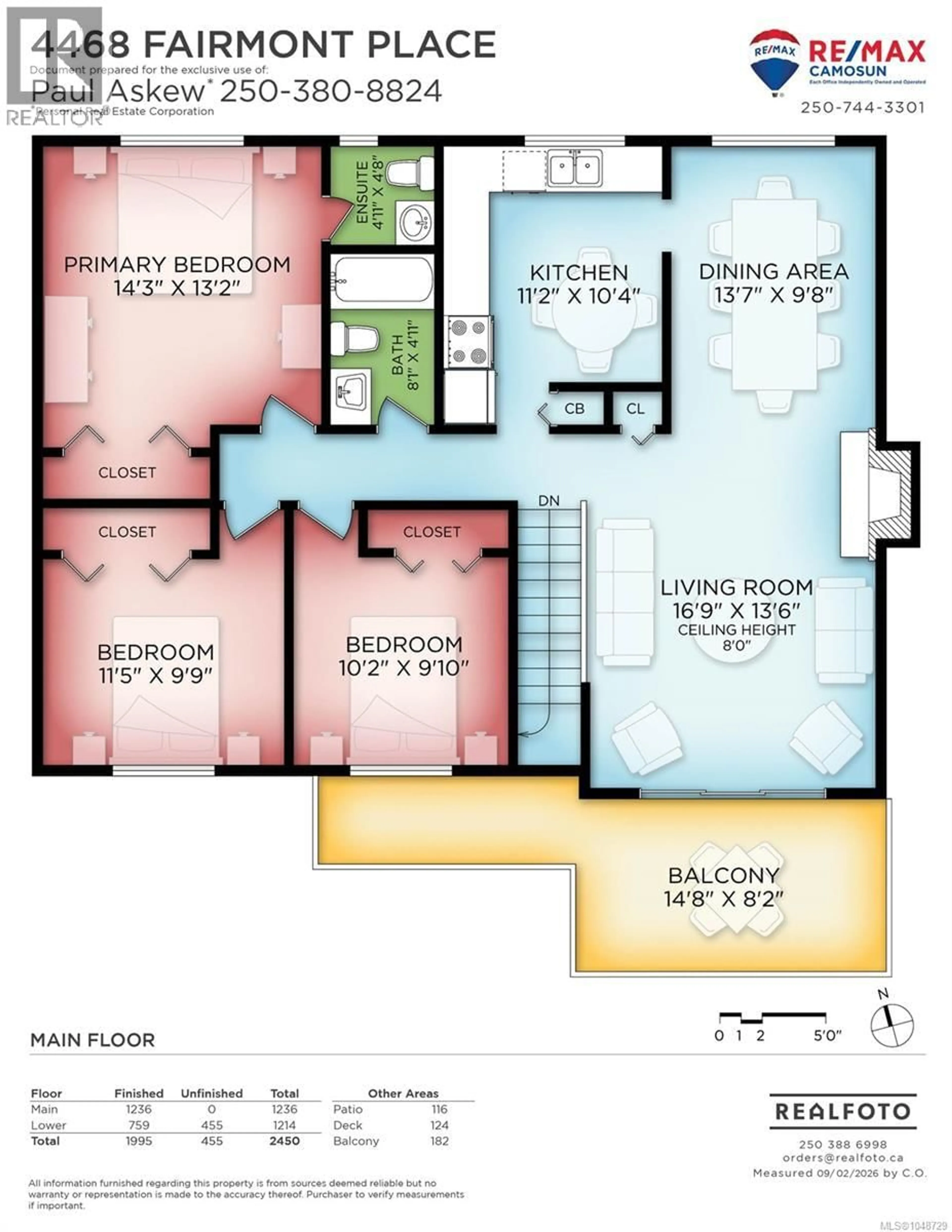 Floor plan for 4468 FAIRMONT PLACE, Saanich British Columbia V8N4R3