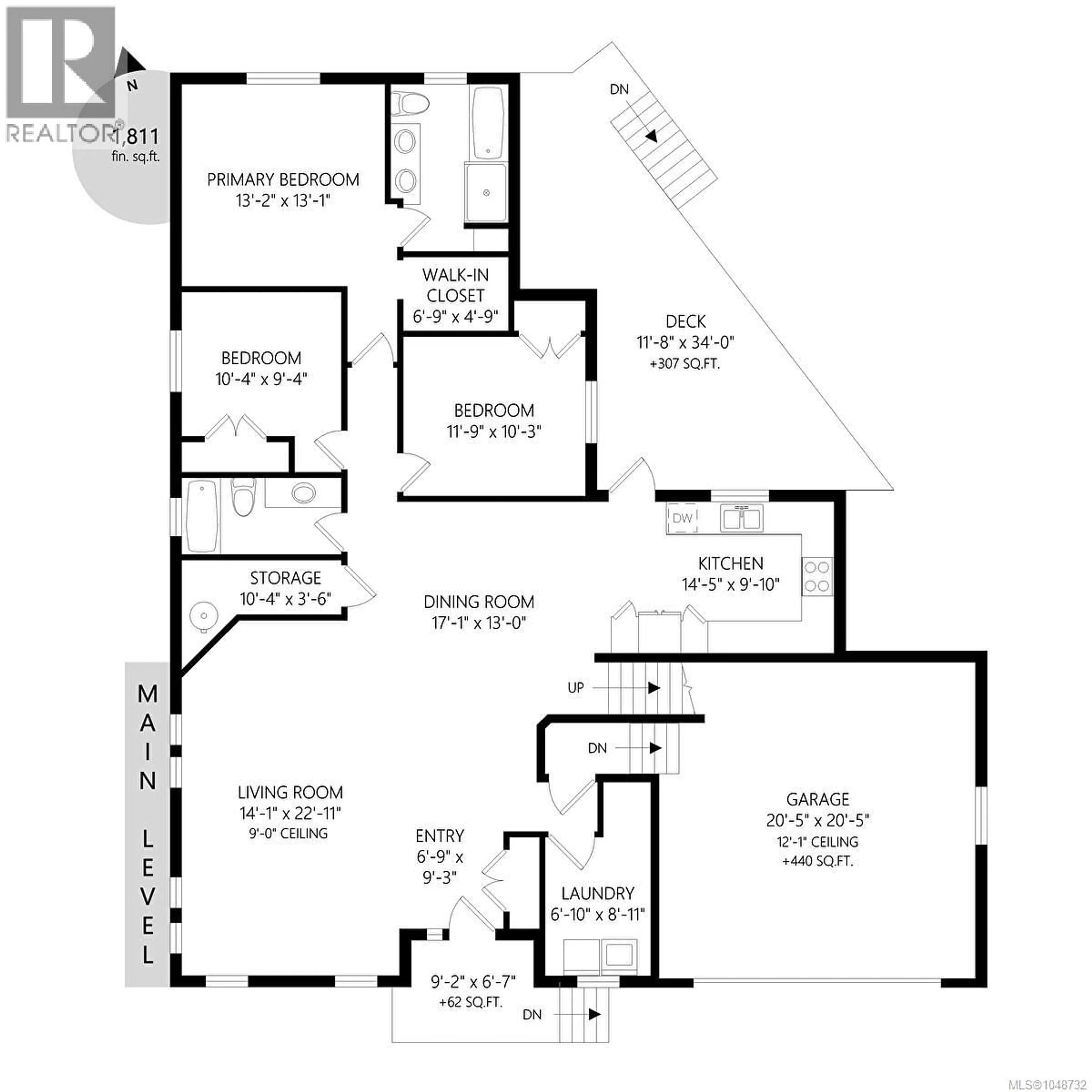 Floor plan for 502 NOTTINGHAM DRIVE, Nanaimo British Columbia V9T0C3