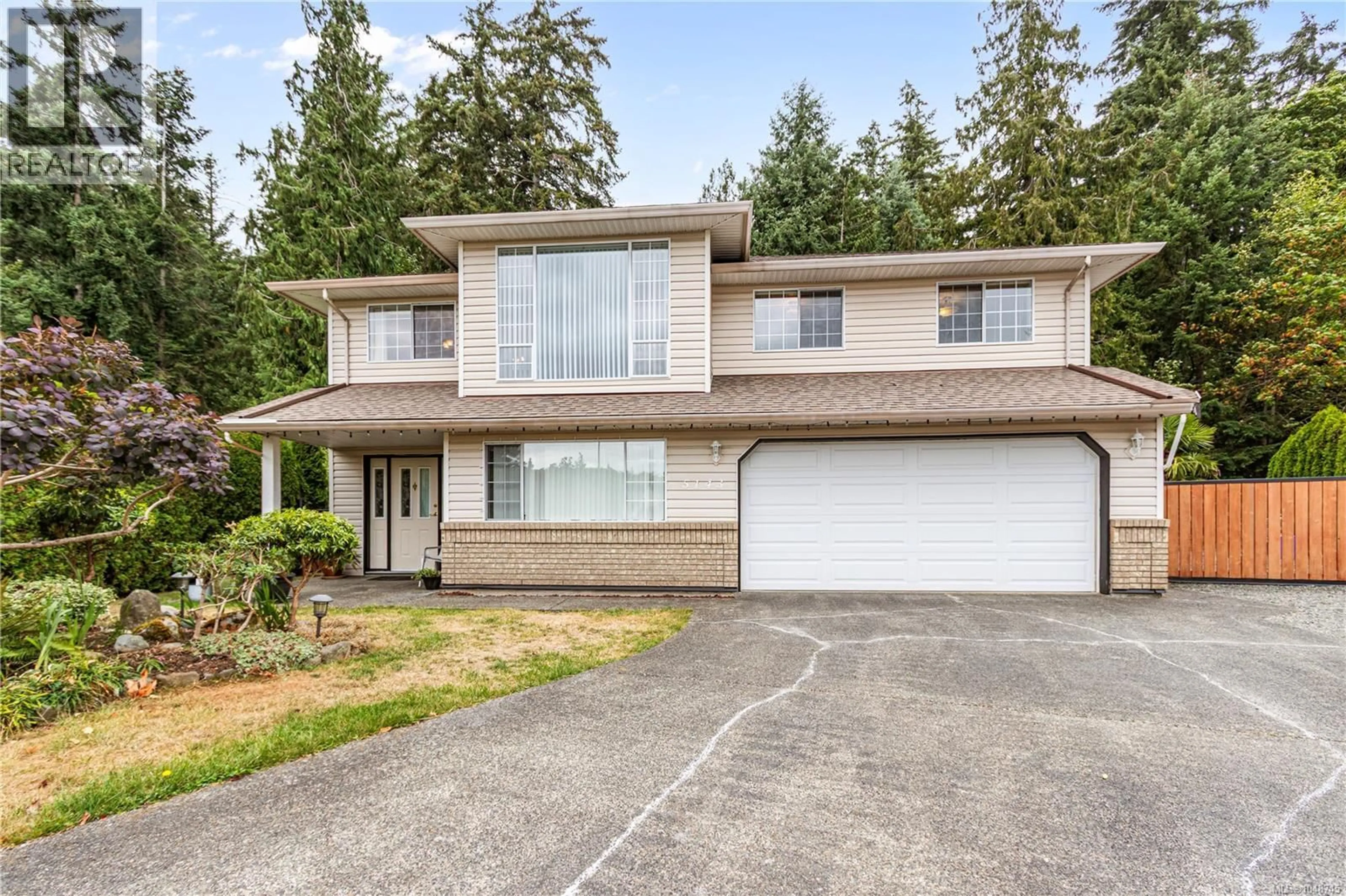 Home with vinyl exterior material, street for 5143 CAROL PLACE, Nanaimo British Columbia V9T5Z3