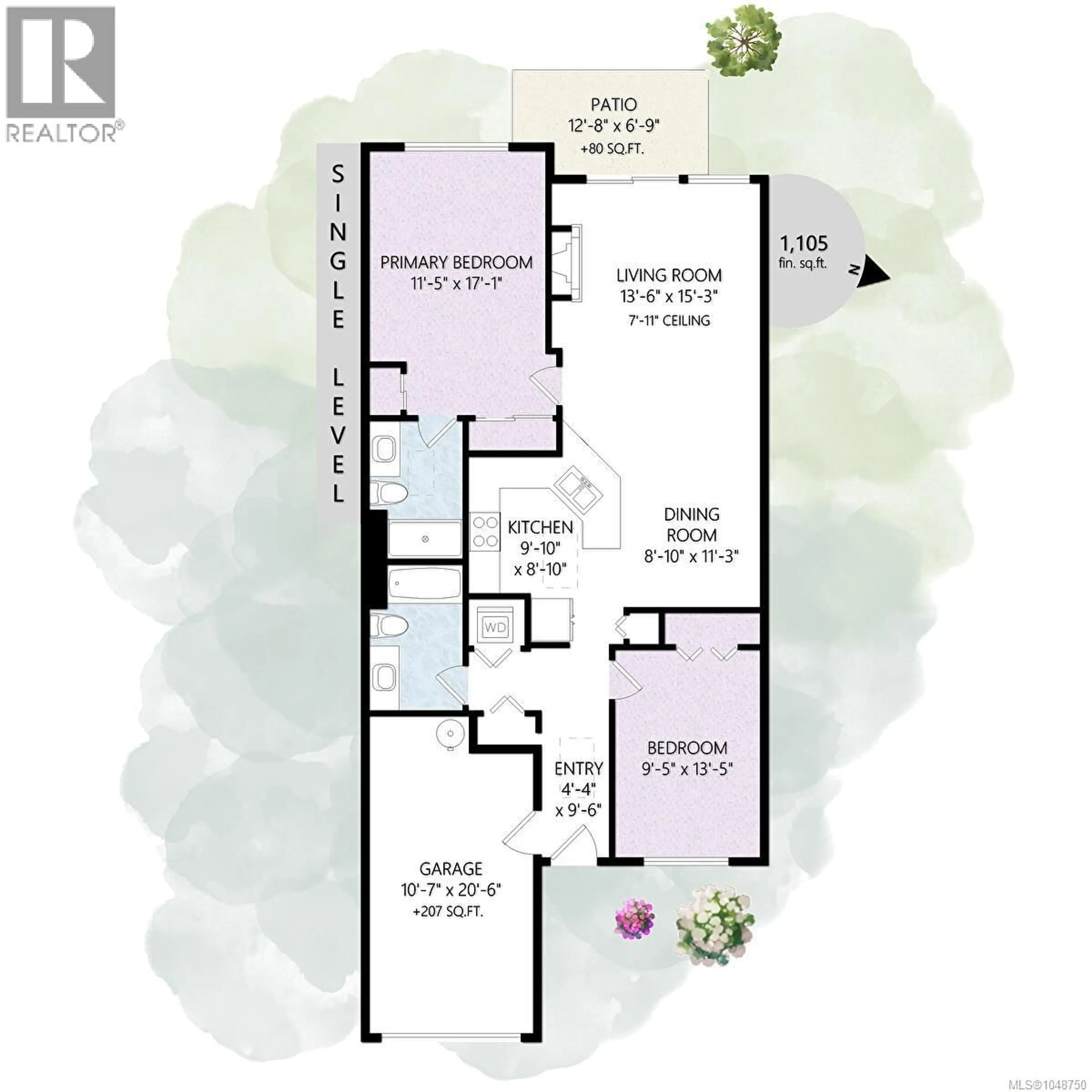 Floor plan for 22 - 1473 GARNET ROAD, Saanich British Columbia V8P5T5