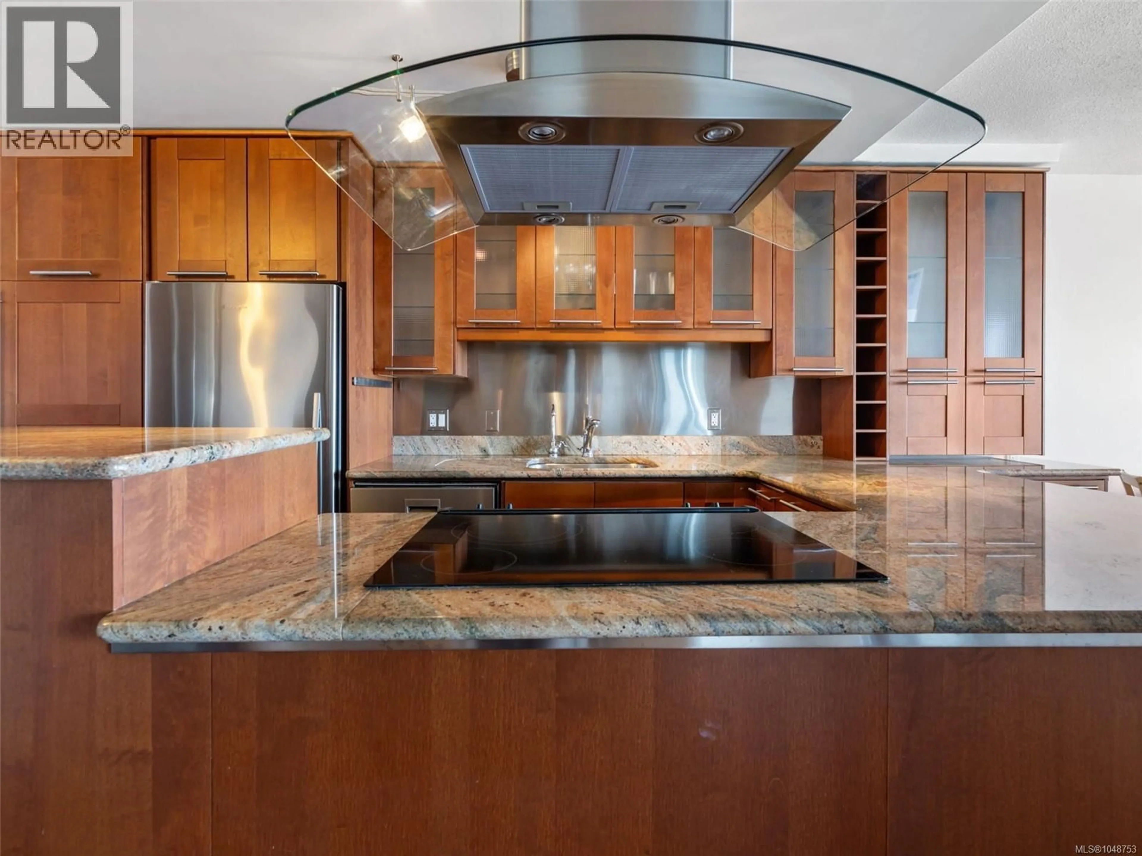 Contemporary kitchen, ceramic/tile floor for 1505 - 620 TORONTO STREET, Victoria British Columbia V8V1P7