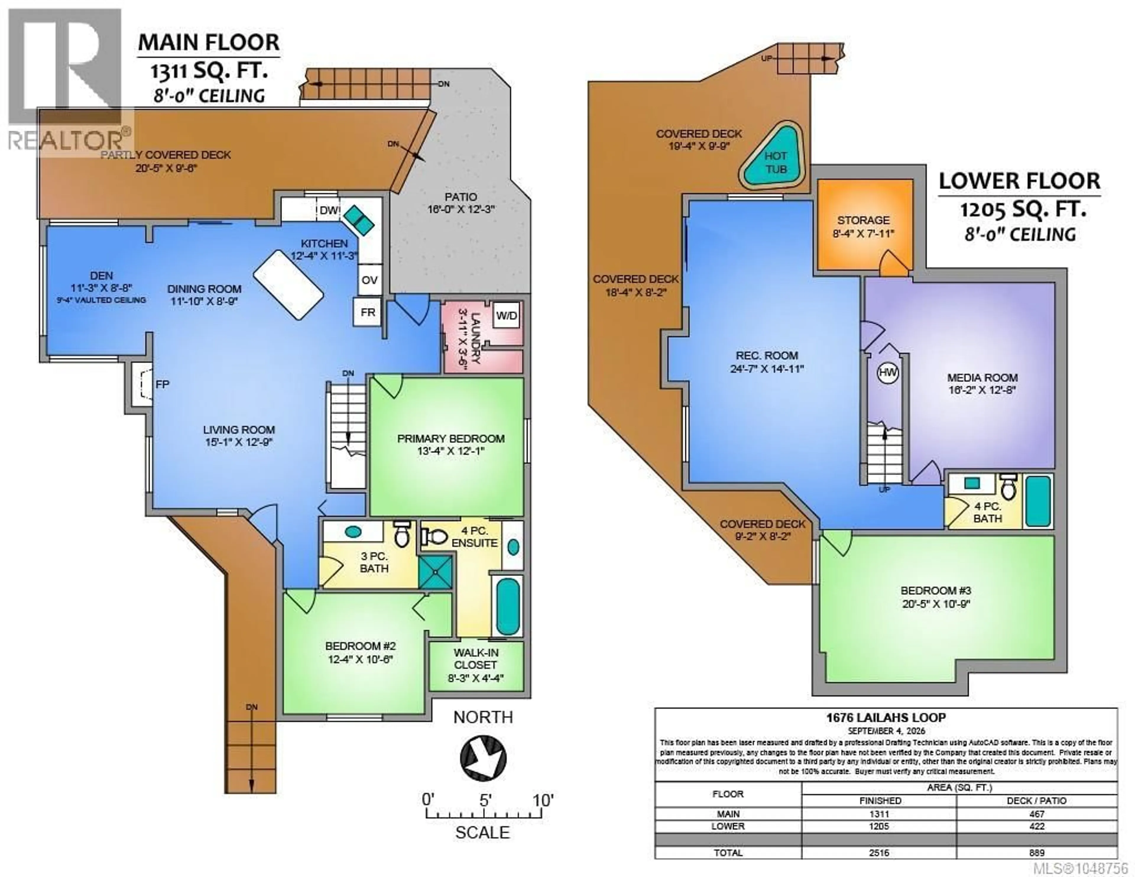 Floor plan for 1676 LAILAH'S LOOP, Qualicum Beach British Columbia V9K2S3