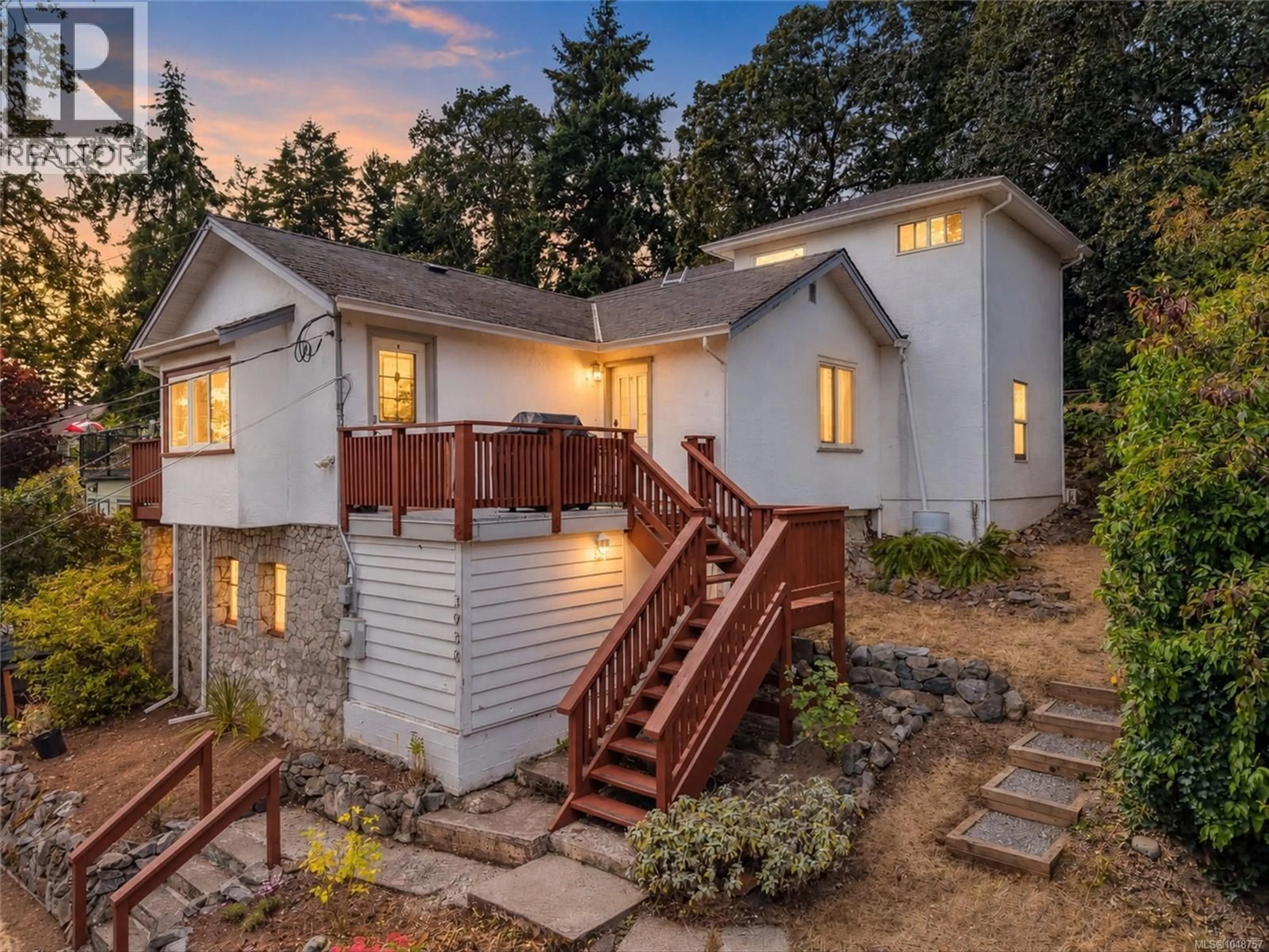 Home with brick exterior material, street for 3938 WILKINSON ROAD, Saanich British Columbia V8Z5A2
