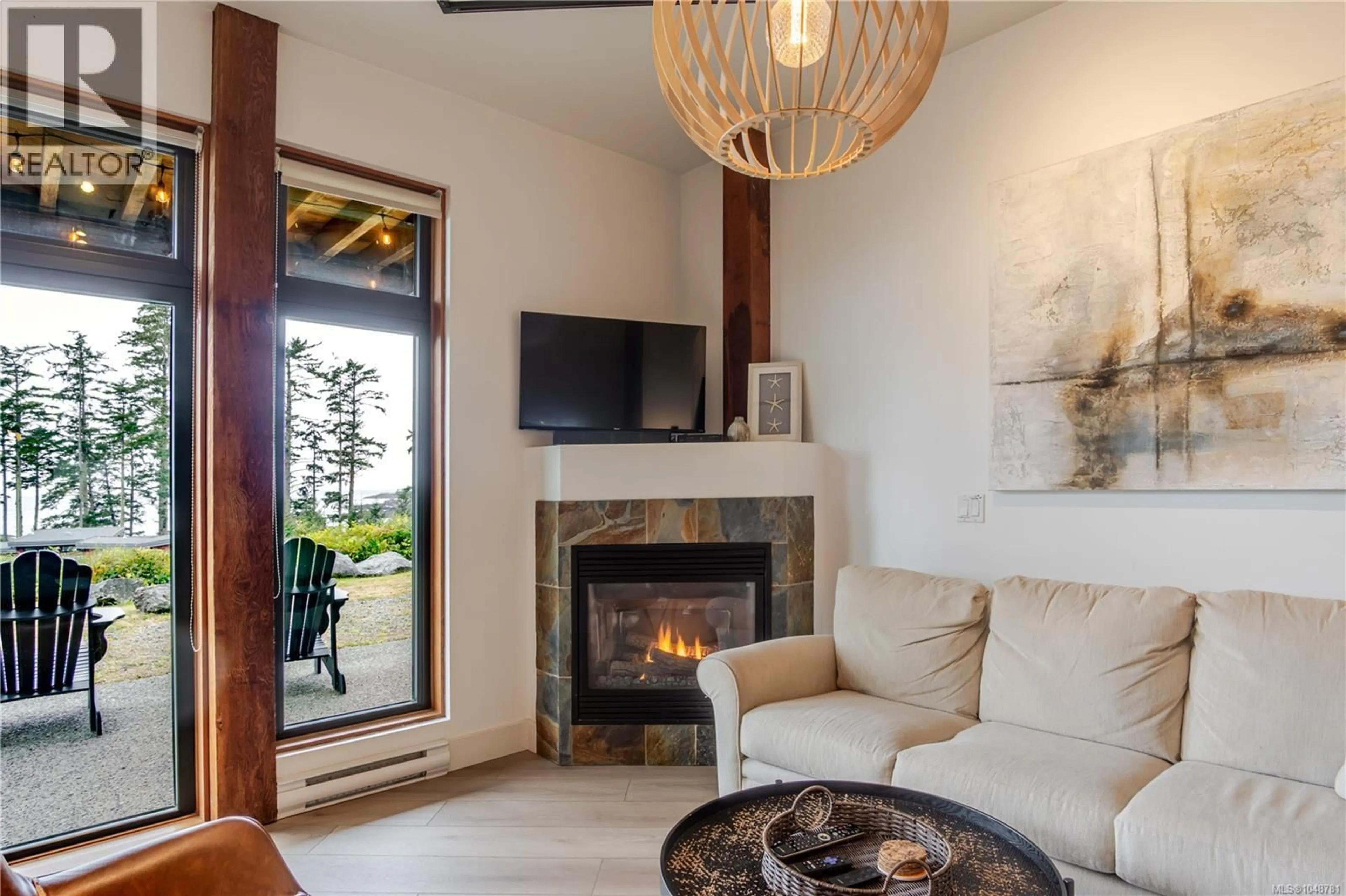 Living room with furniture, unknown for 106 - 545 MARINE DRIVE, Ucluelet British Columbia V0R3A0