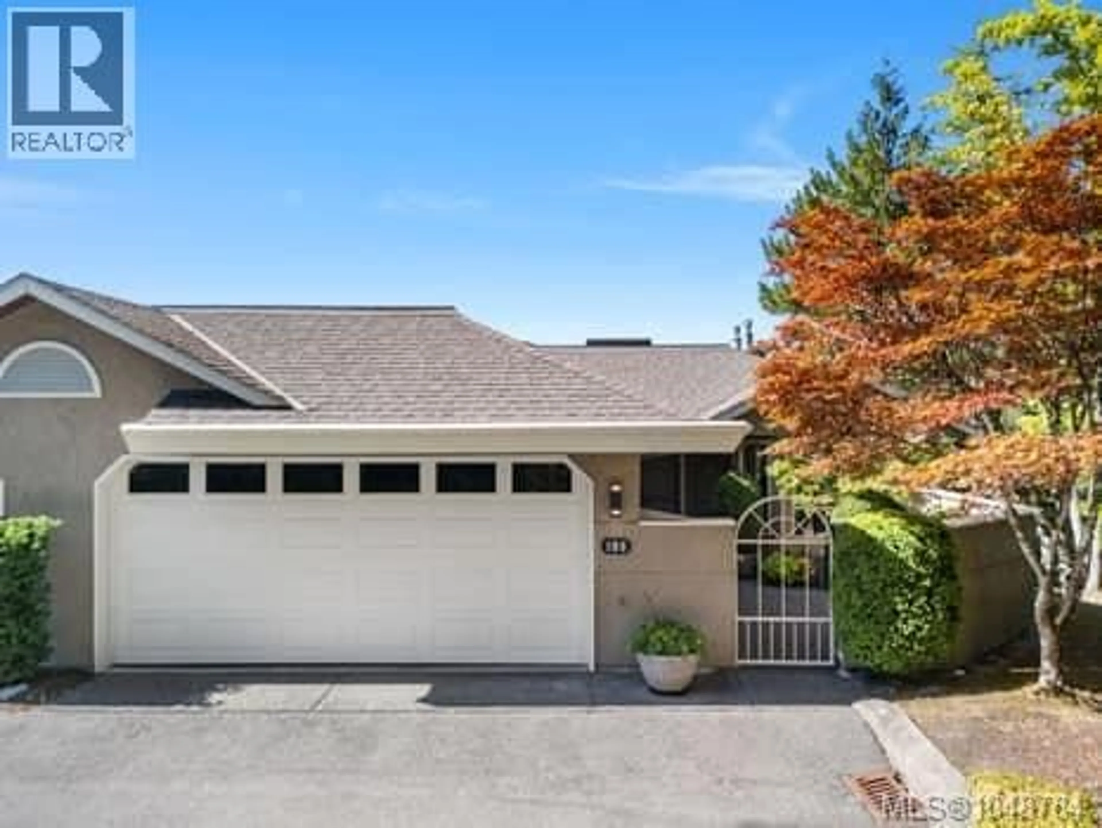 Home with vinyl exterior material, street for 108 - 6880 WALLACE DRIVE, Central Saanich British Columbia V8M1N8