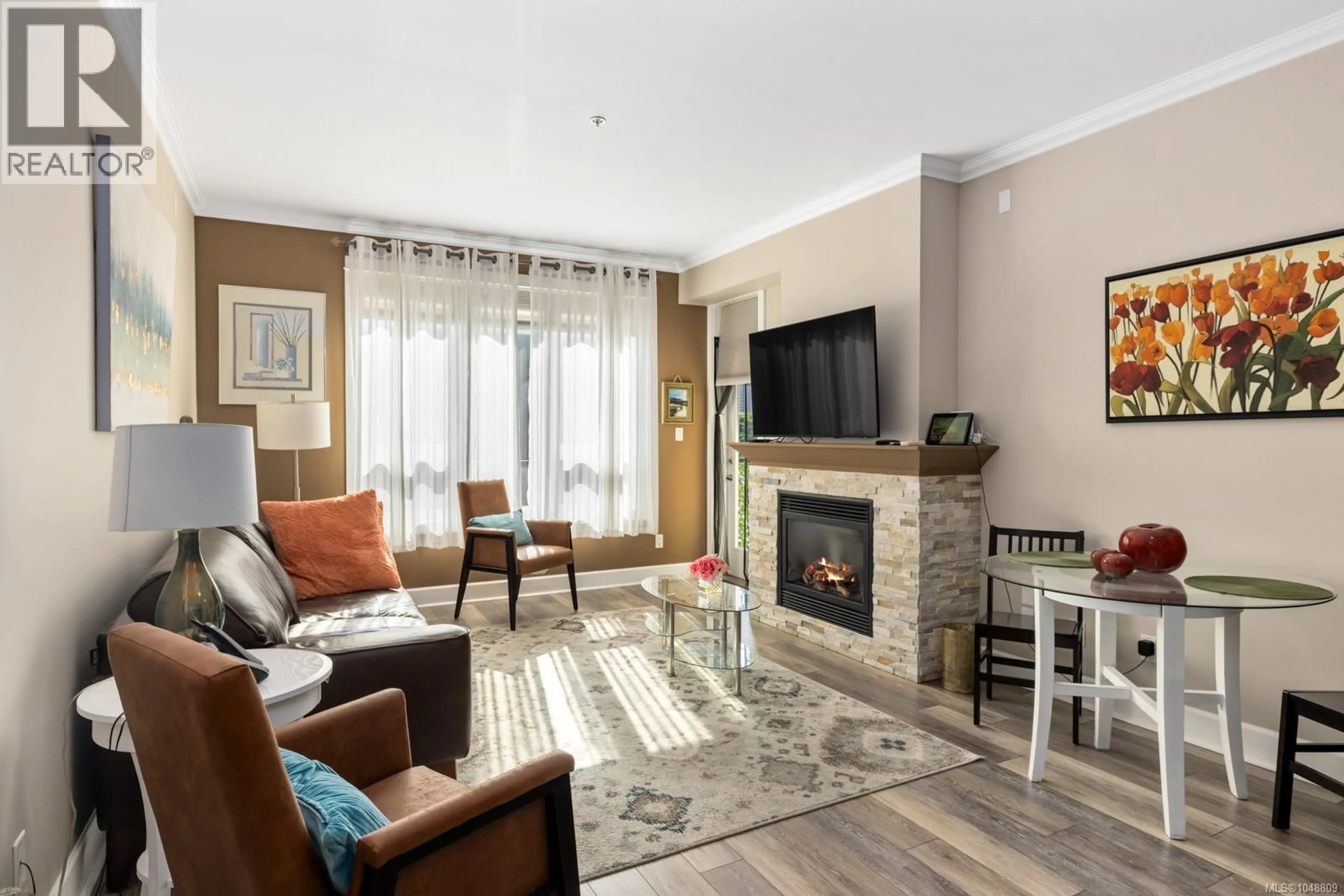 Living room with furniture, unknown for 106 - 3210 JACKLIN ROAD, Langford British Columbia V9B0J5