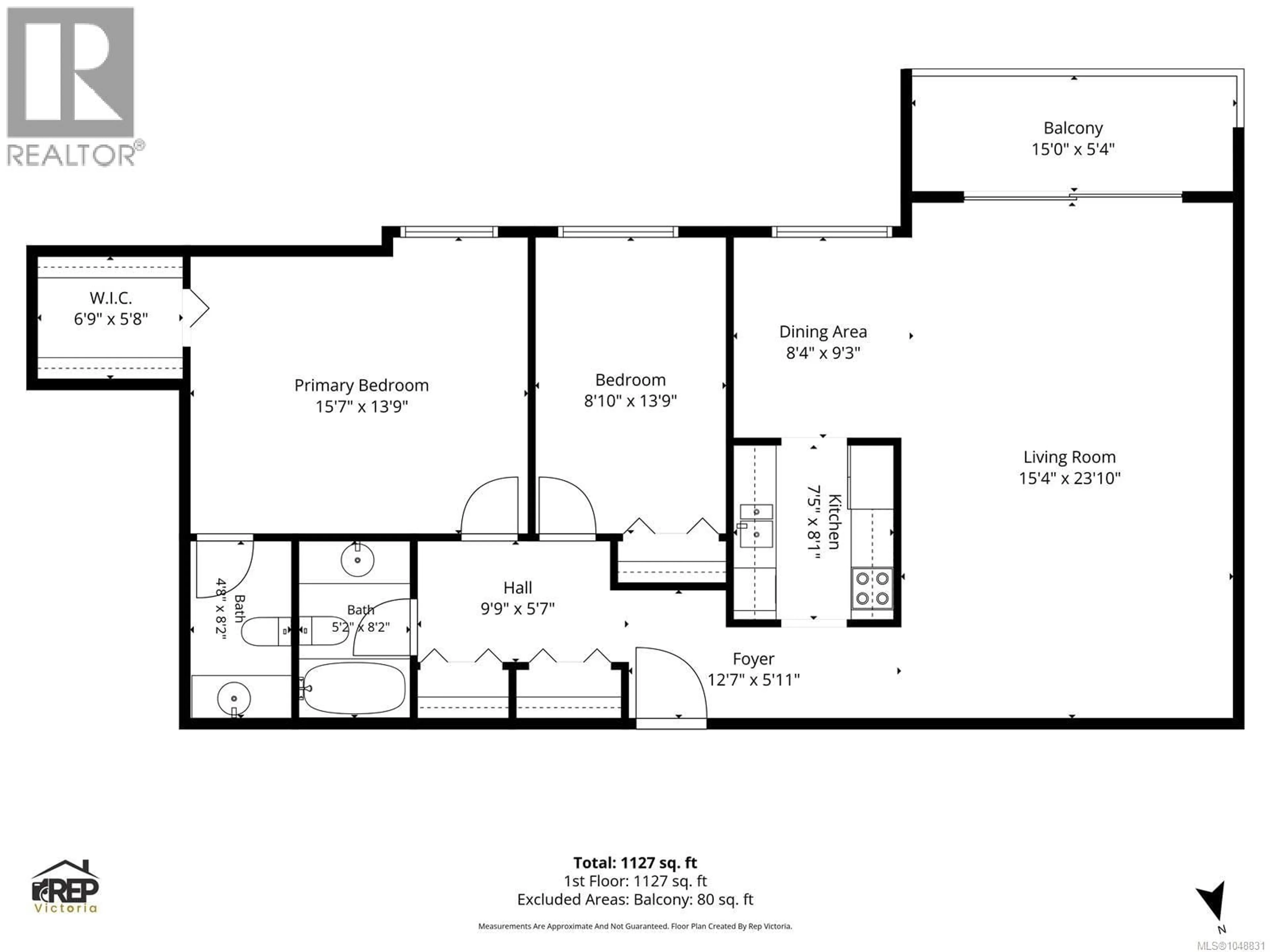 Floor plan for 410 - 1025 INVERNESS ROAD, Saanich British Columbia V8X2S2