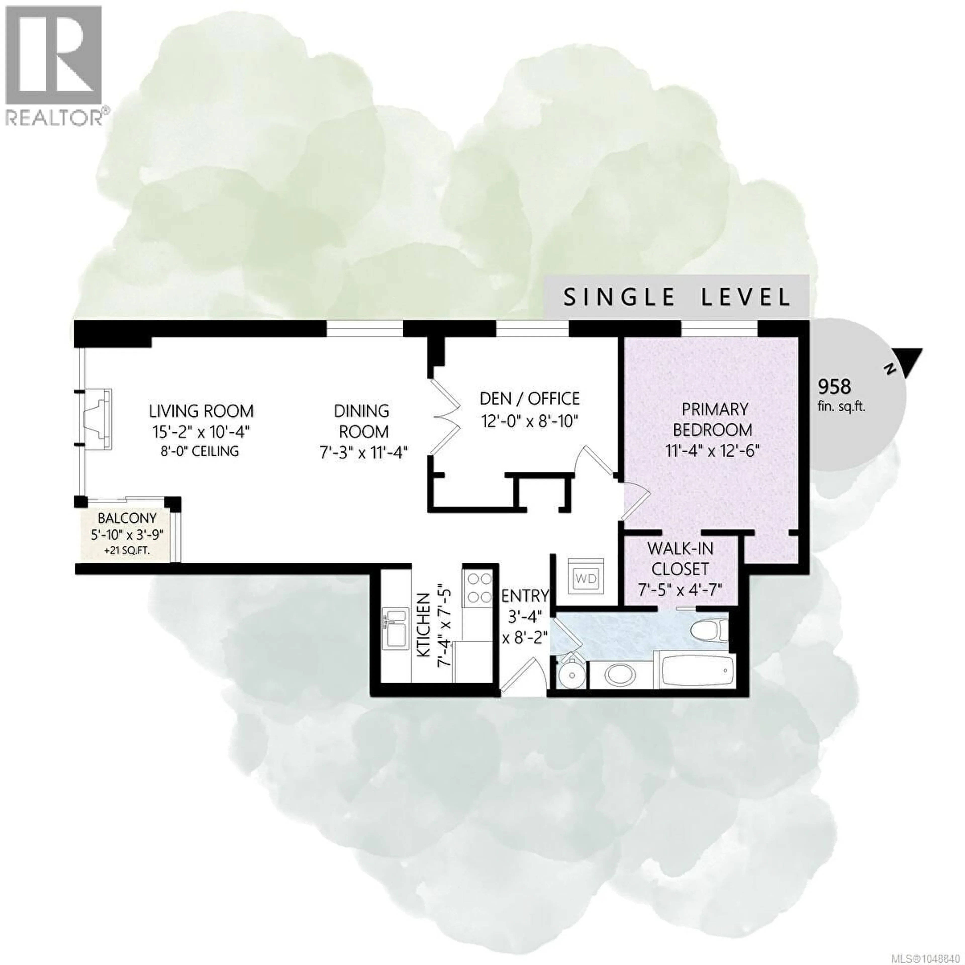 Floor plan for 705 - 325 MAITLAND STREET, Victoria British Columbia V9A7E9