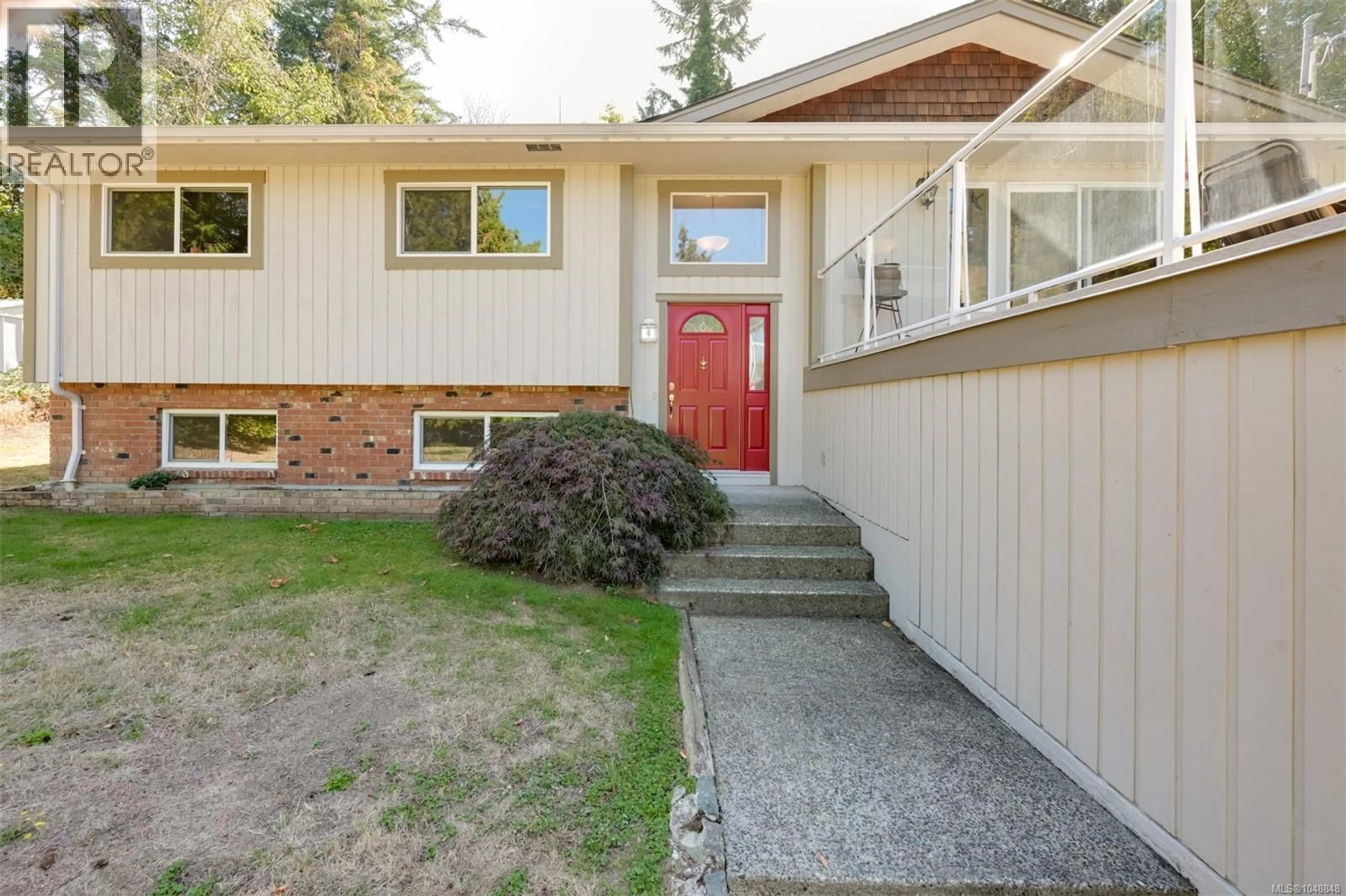 Home with vinyl exterior material, street for 1215 CLOAKE HILL ROAD, North Saanich British Columbia V8L5K3