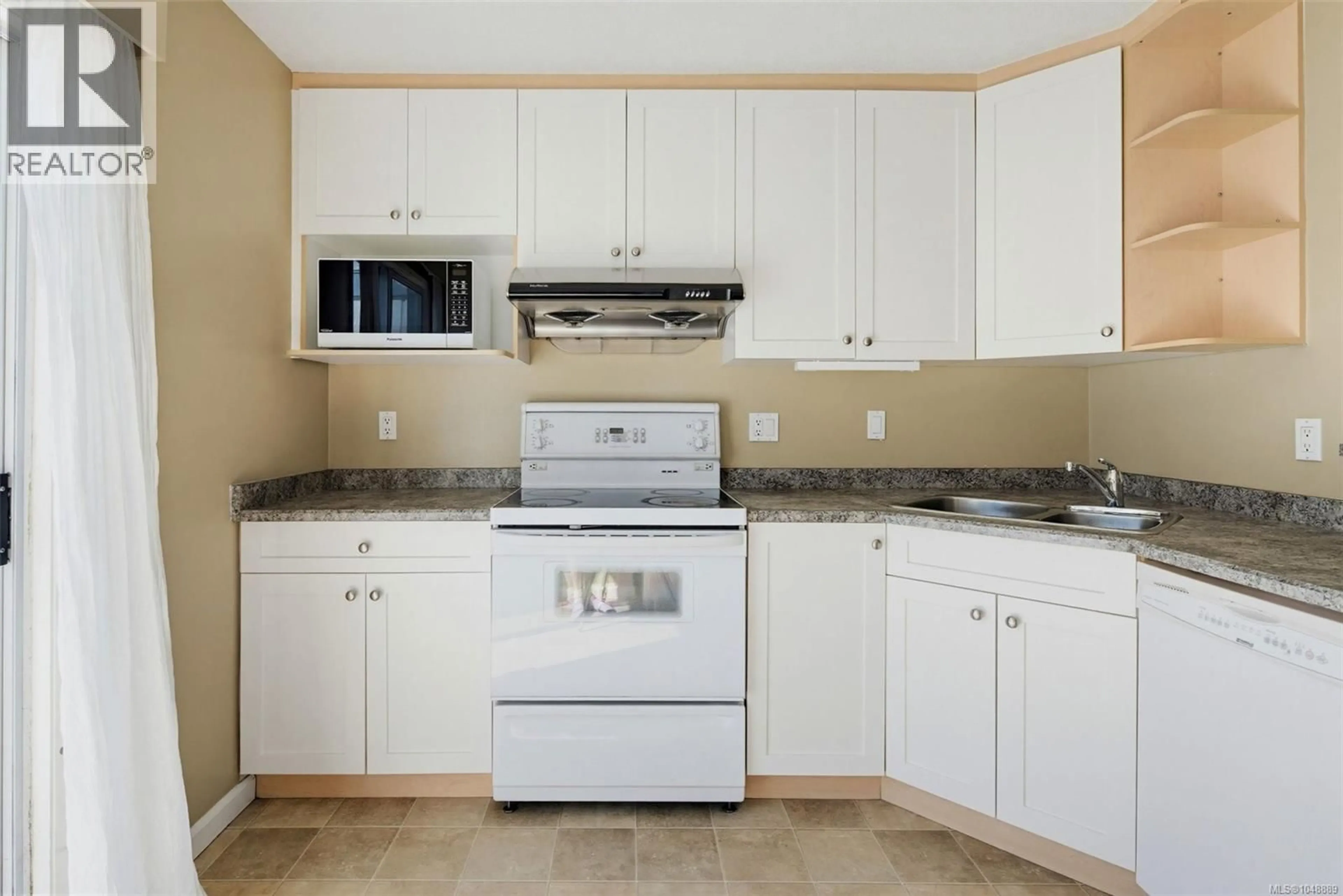 Standard kitchen, ceramic/tile floor for 59 - 3987 GORDON HEAD ROAD, Saanich British Columbia V8N3X5