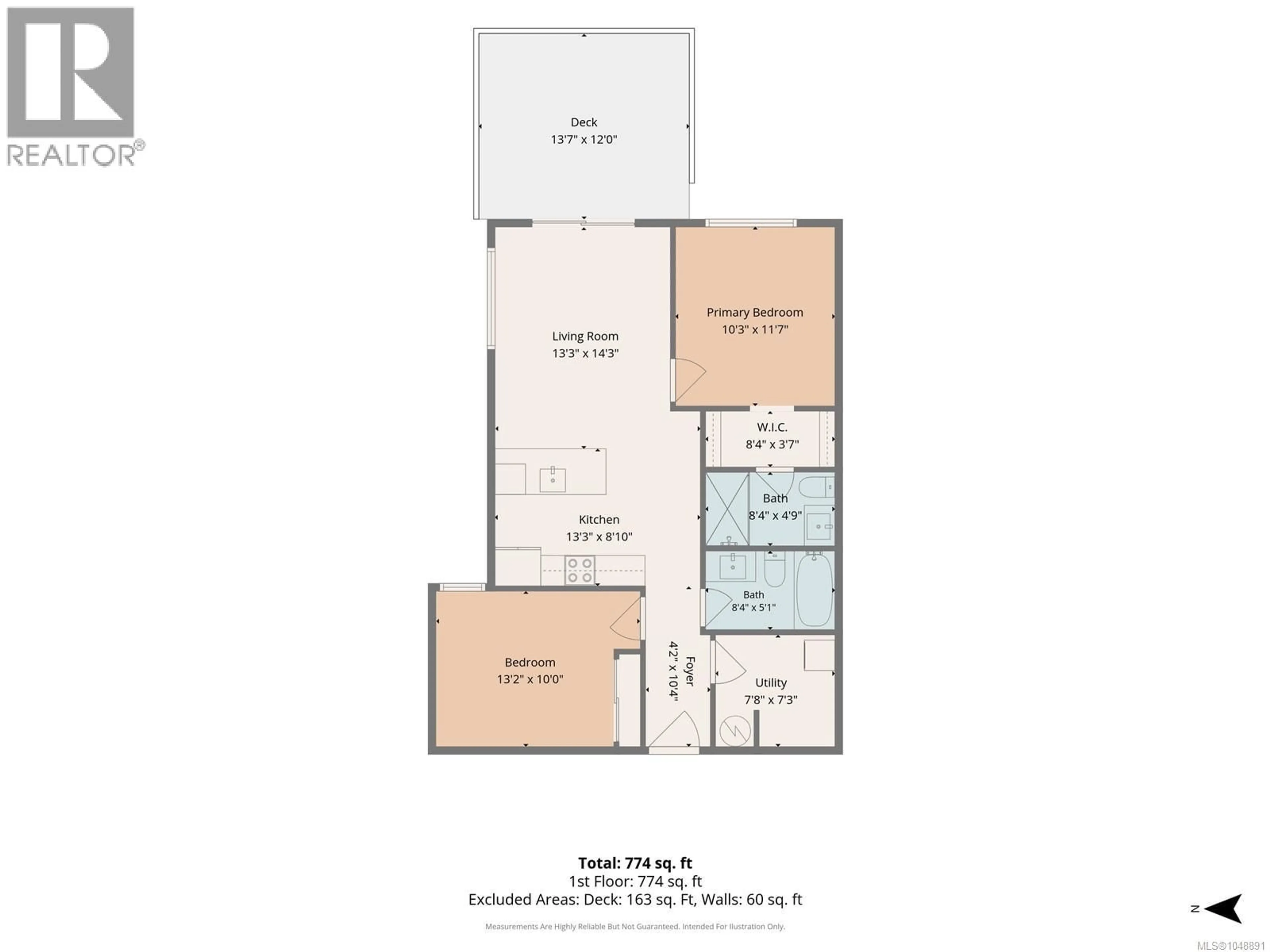 Floor plan for 104 - 119 HALIBURTON STREET, Nanaimo British Columbia V9R4V8