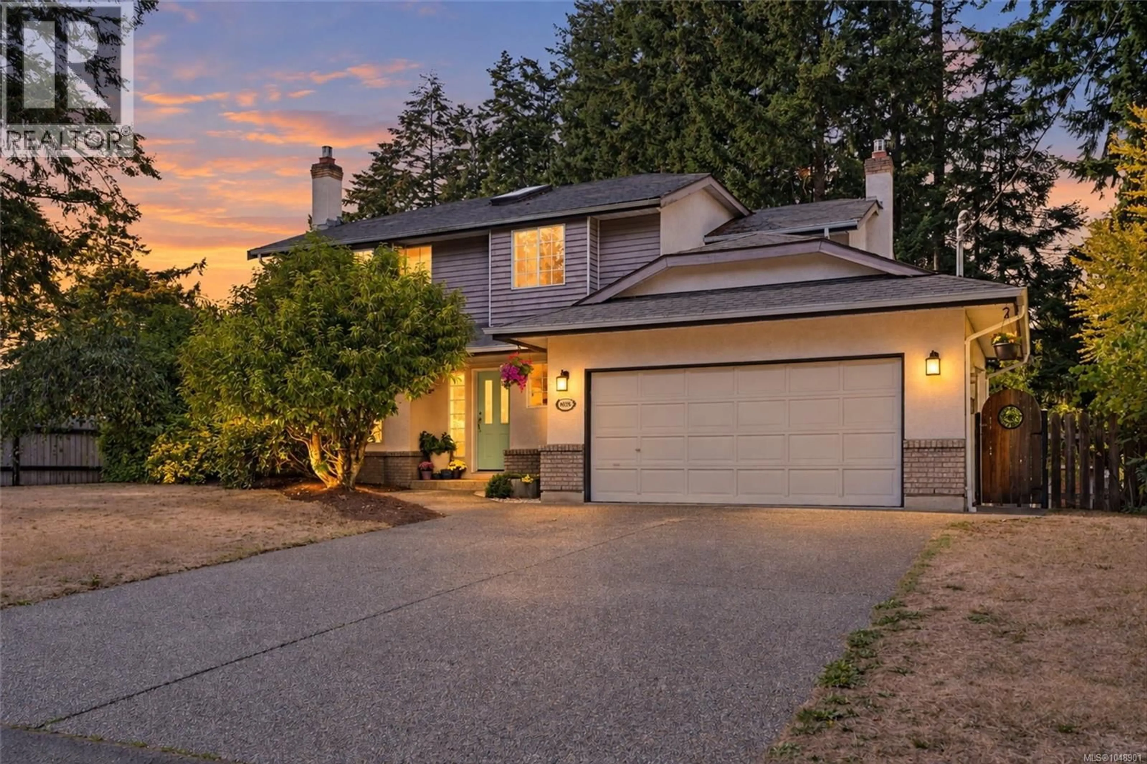 Home with vinyl exterior material, street for 6938 WALLACE DRIVE, Central Saanich British Columbia V8M1G3