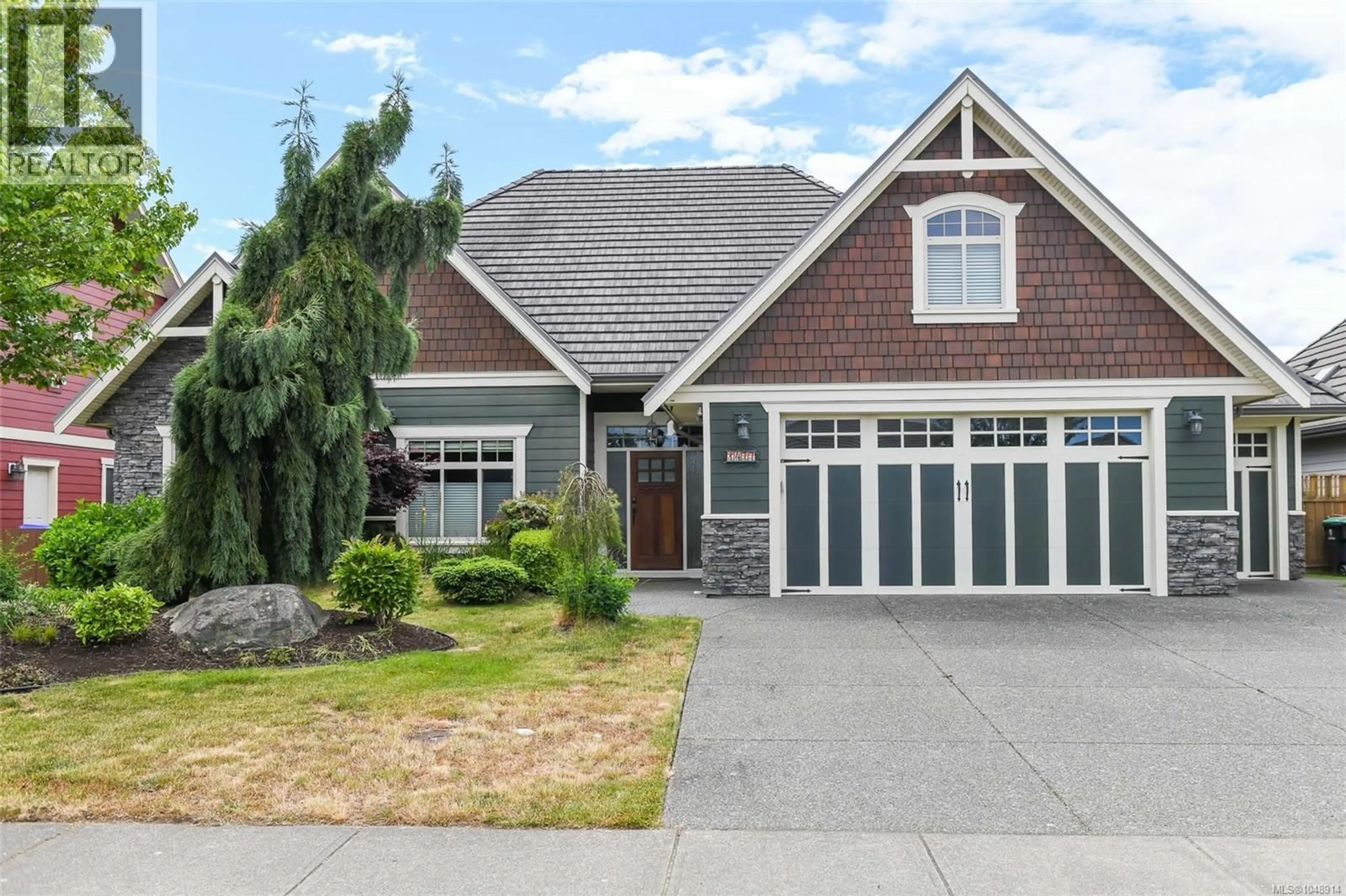 Home with vinyl exterior material, street for 1477 CROWN ISLE DRIVE, Courtenay British Columbia V9N3Z5