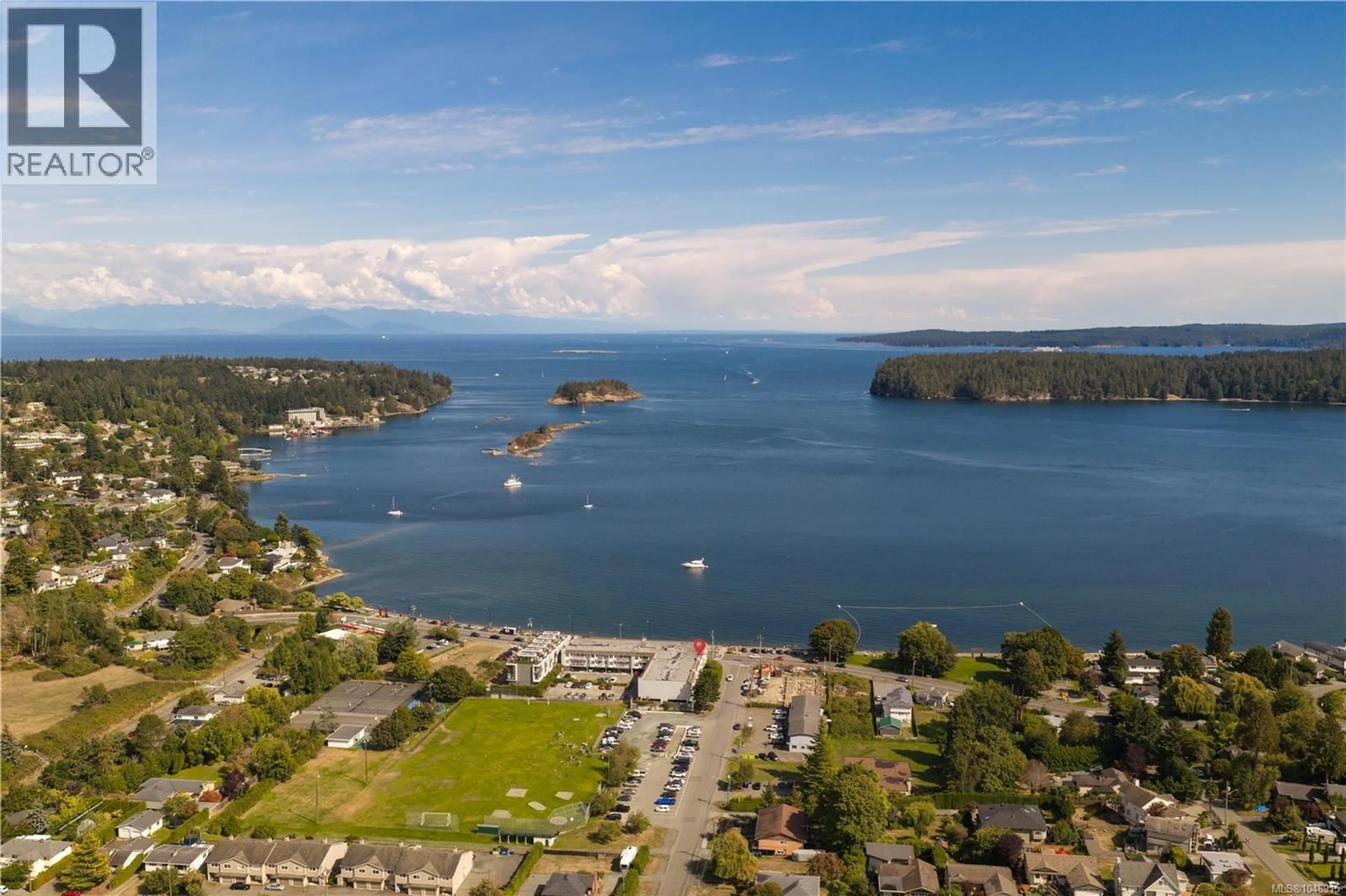 A pic from outside/outdoor area/front of a property/back of a property/a pic from drone, water/lake/river/ocean view for 308 - 2815 DEPARTURE BAY ROAD, Nanaimo British Columbia V9S5P4