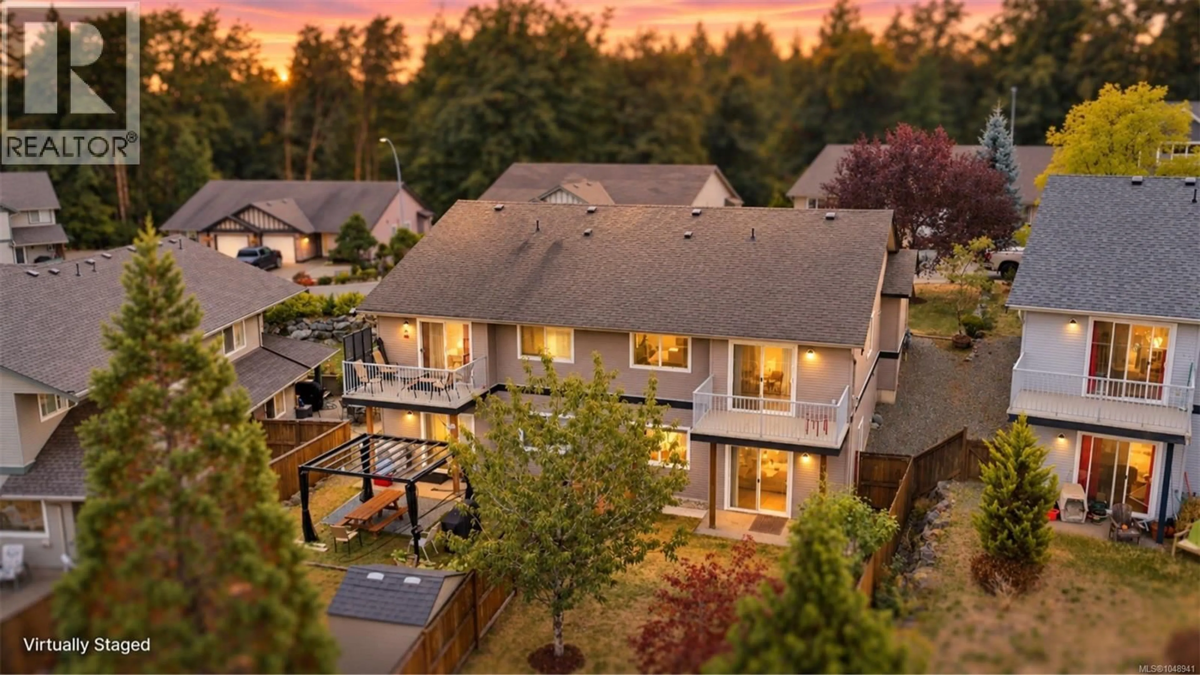 A pic from outside/outdoor area/front of a property/back of a property/a pic from drone, unknown for 3283 RENITA RIDGE ROAD, Duncan British Columbia V9L5J6