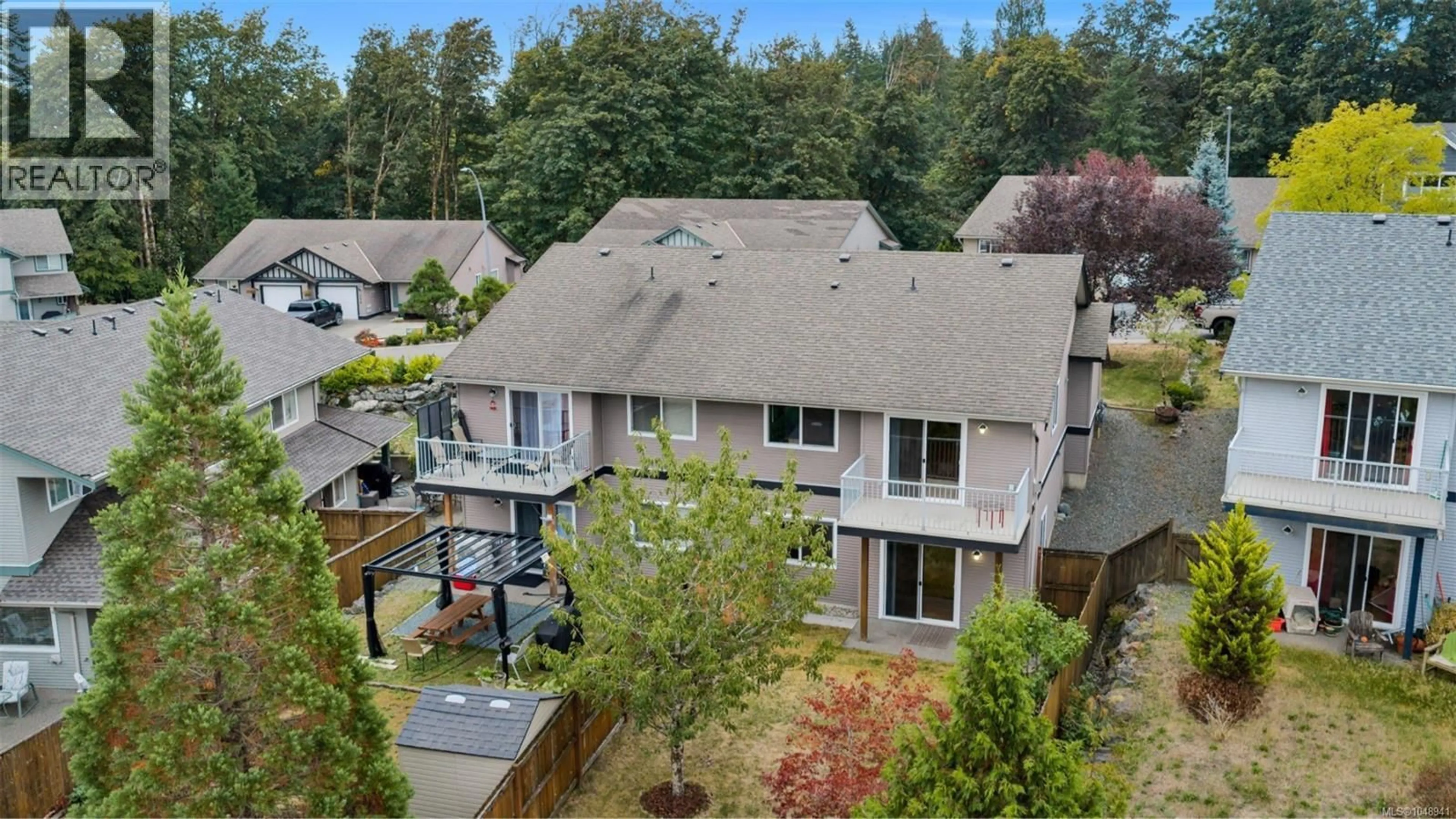 A pic from outside/outdoor area/front of a property/back of a property/a pic from drone, unknown for 3283 RENITA RIDGE ROAD, Duncan British Columbia V9L5J6