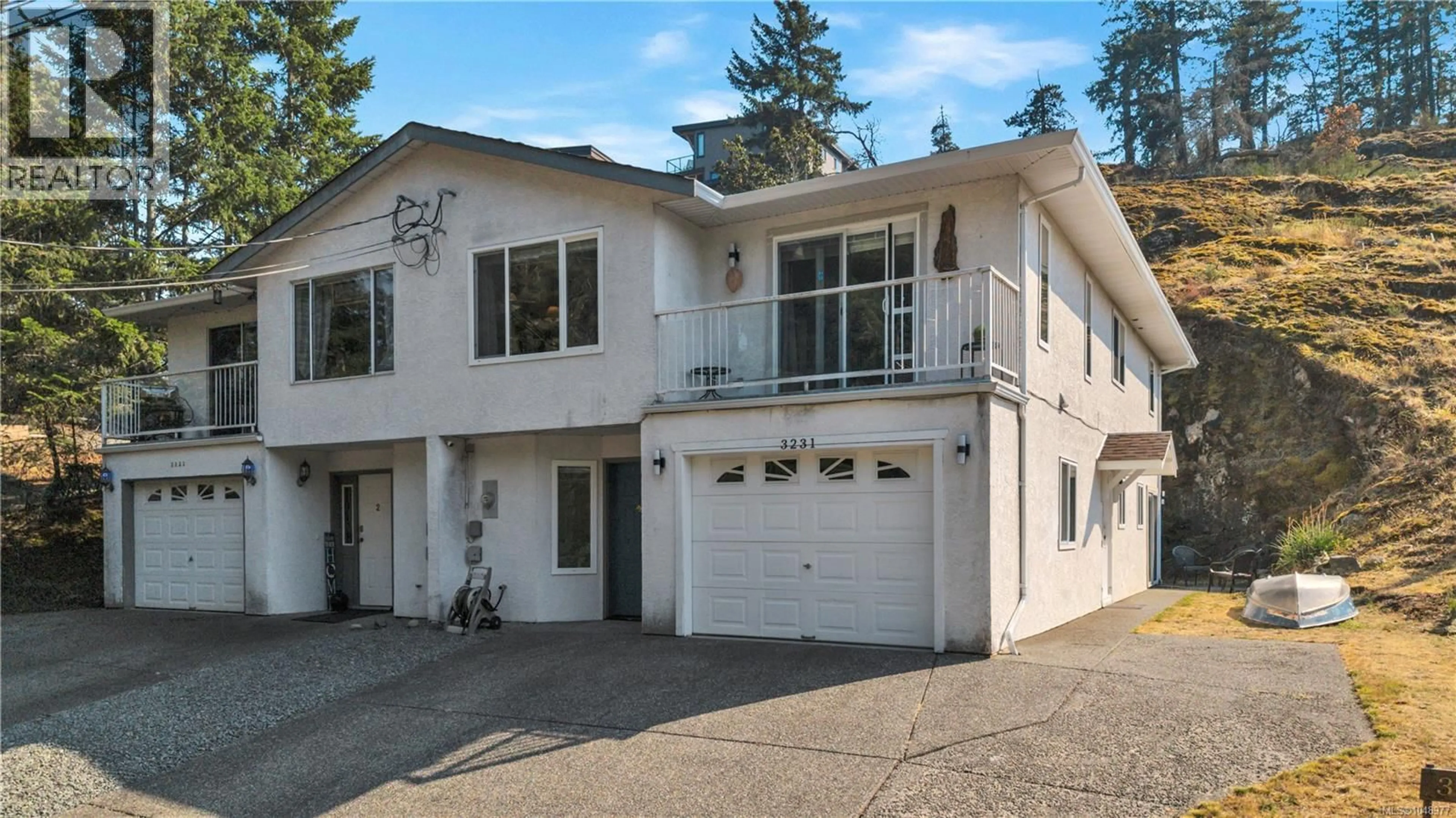 Home with vinyl exterior material, street for 3231 LAUREN MARY PLACE, Nanaimo British Columbia V9T5R5
