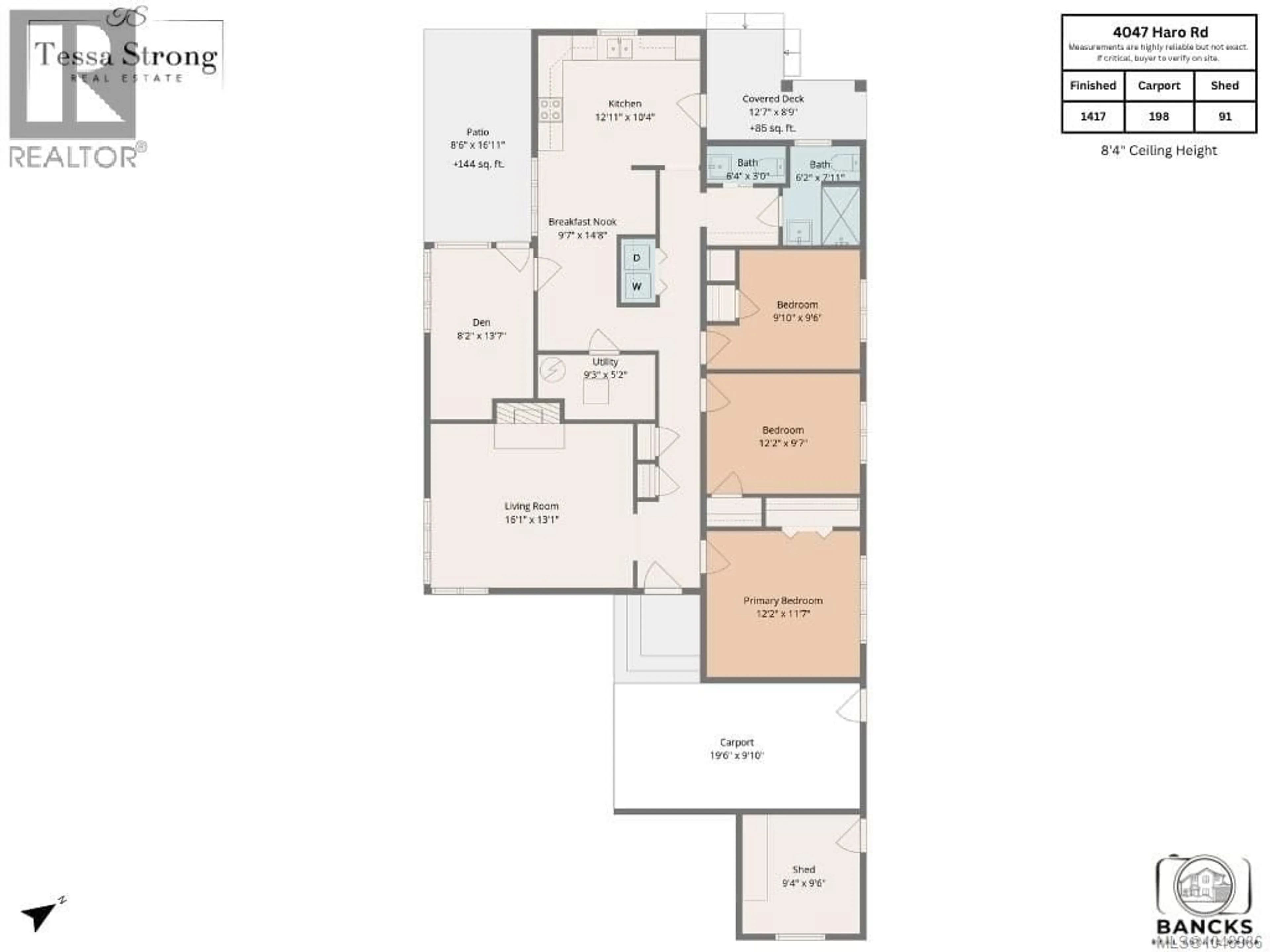 Floor plan for 4047 HARO ROAD, Saanich British Columbia V8N4B3