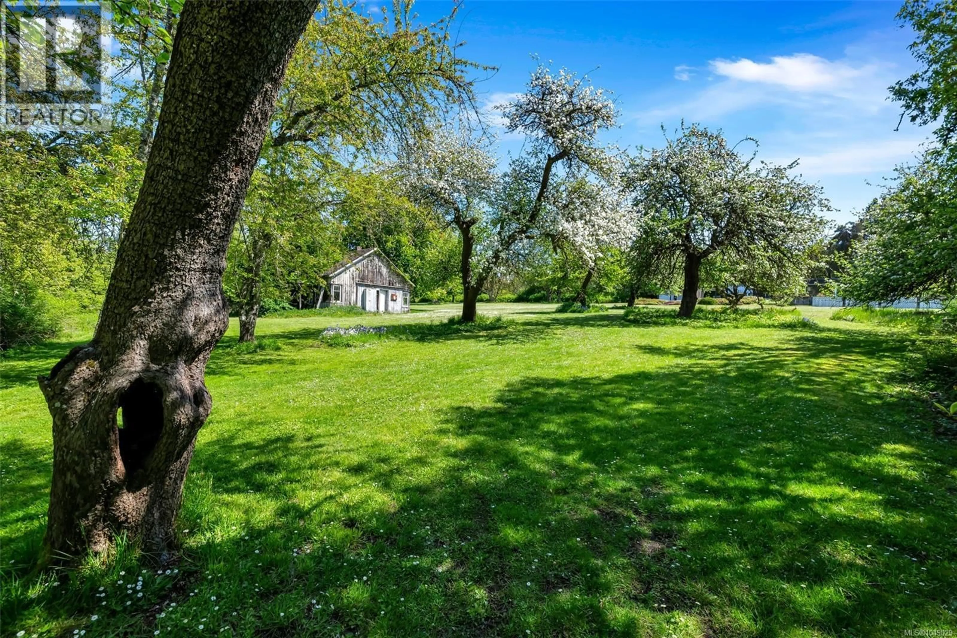 A pic from outside/outdoor area/front of a property/back of a property/a pic from drone, forest/trees view for 6364 DEYKIN AVENUE, Duncan British Columbia V9L5R2