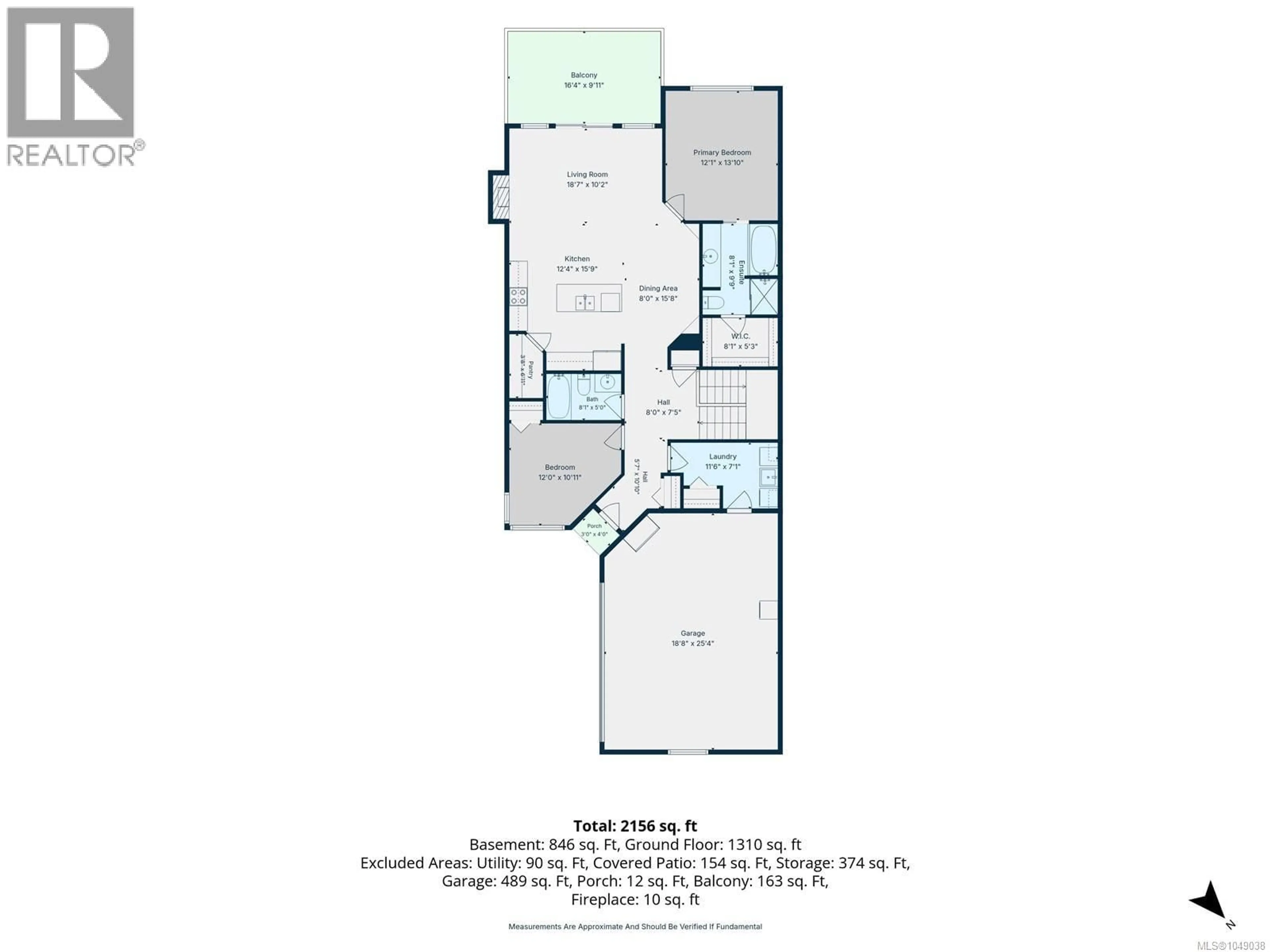 Floor plan for 101 - 6245 PLEASANT RIDGE PLACE, Nanaimo British Columbia V9T0B3