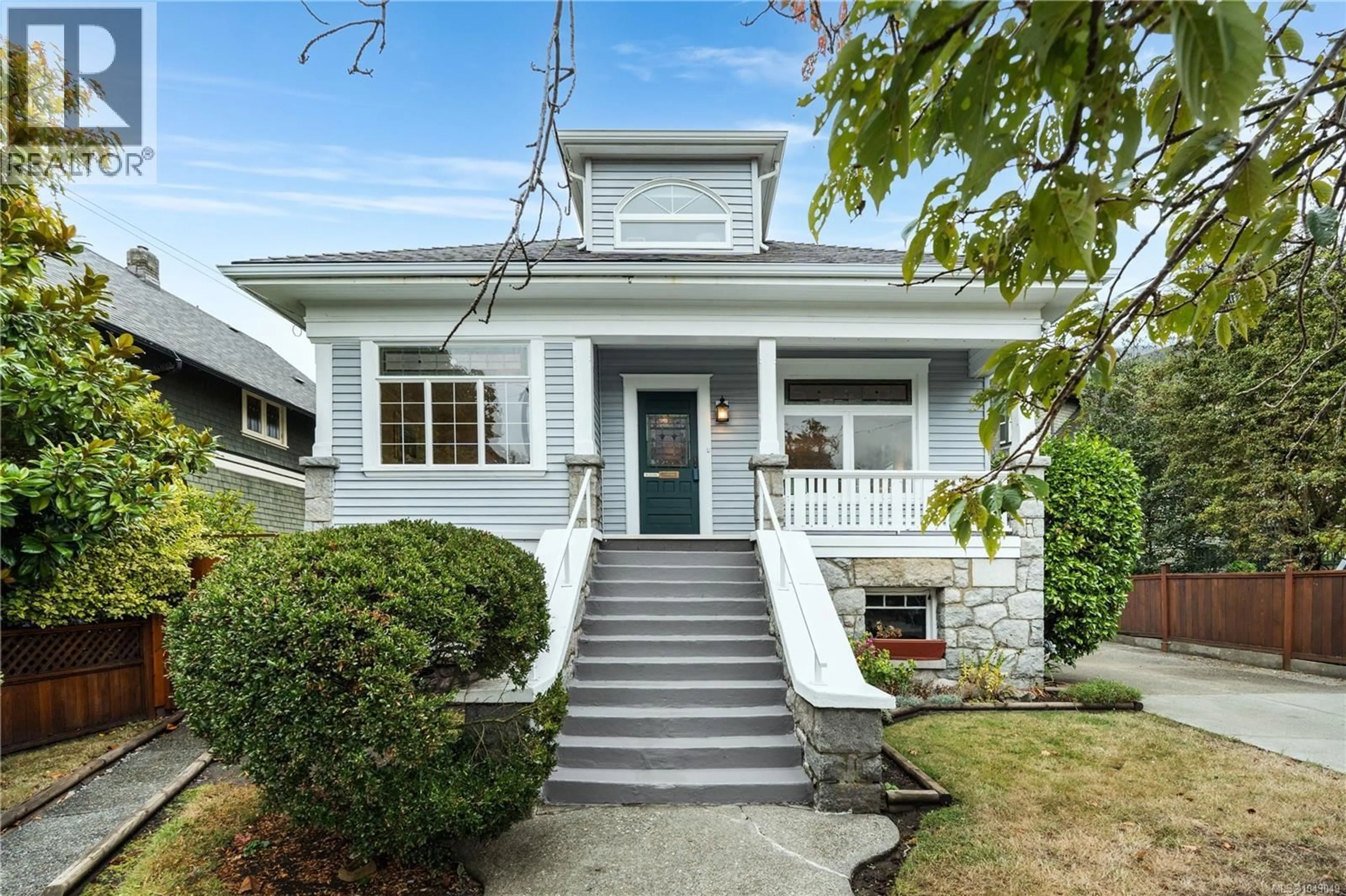 Home with vinyl exterior material, street for 103 BUSHBY STREET, Victoria British Columbia V8S1B3