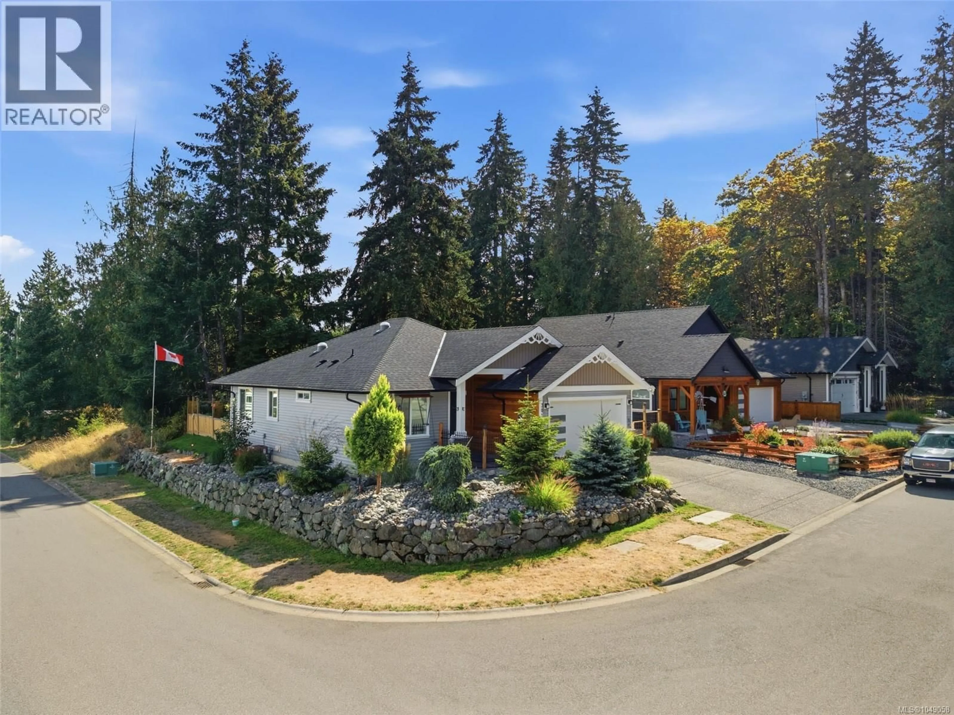 A pic from outside/outdoor area/front of a property/back of a property/a pic from drone, street for 3011 CATALINA WAY, Chemainus British Columbia V0R1K2