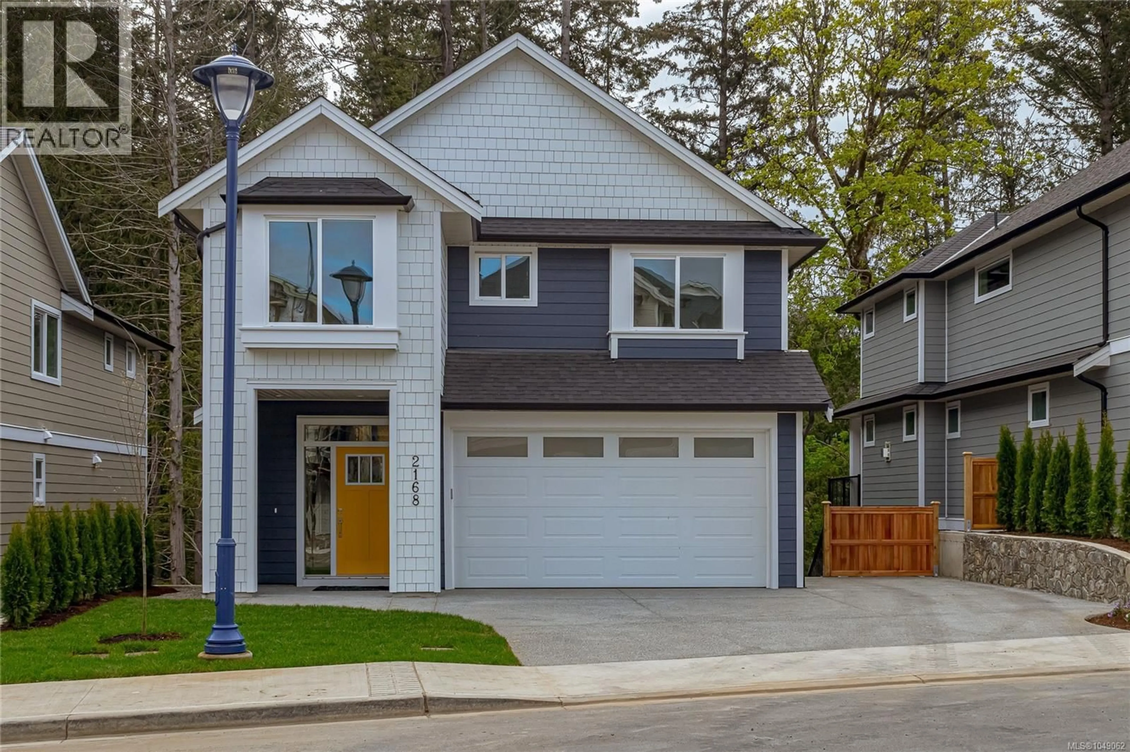 Home with vinyl exterior material, street for 2168 BELLFLOWER DRIVE, Langford British Columbia V9C0S6