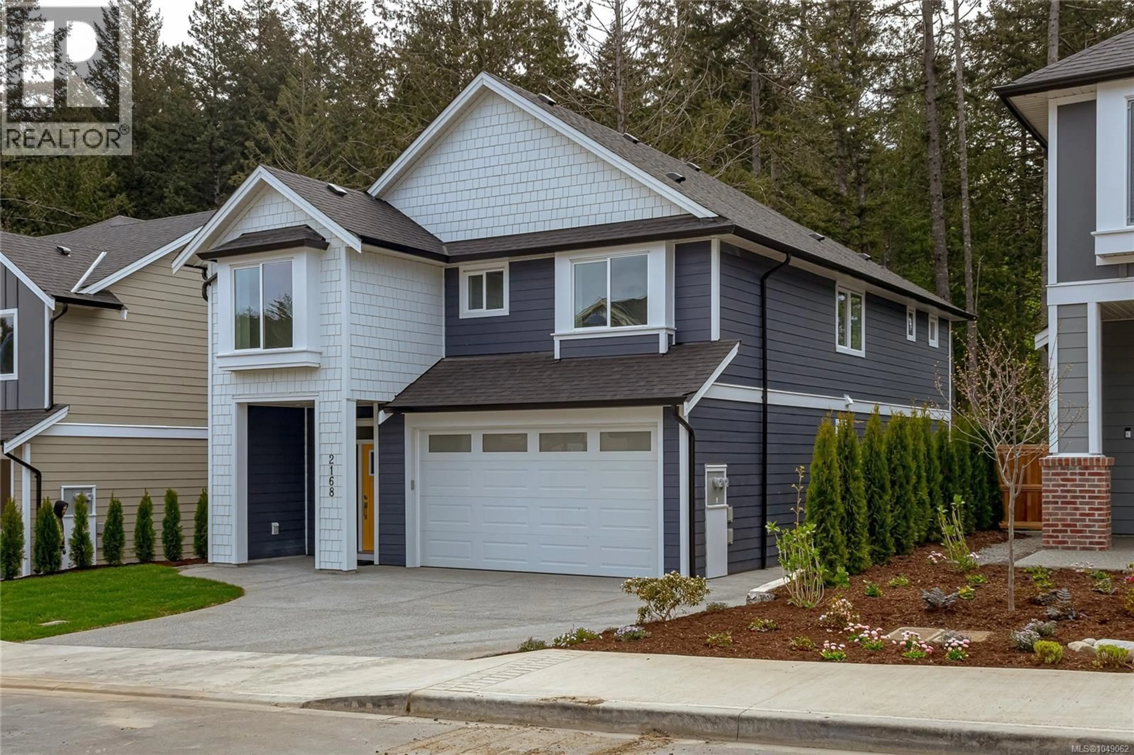 Home with vinyl exterior material, street for 2168 BELLFLOWER DRIVE, Langford British Columbia V9C0S6