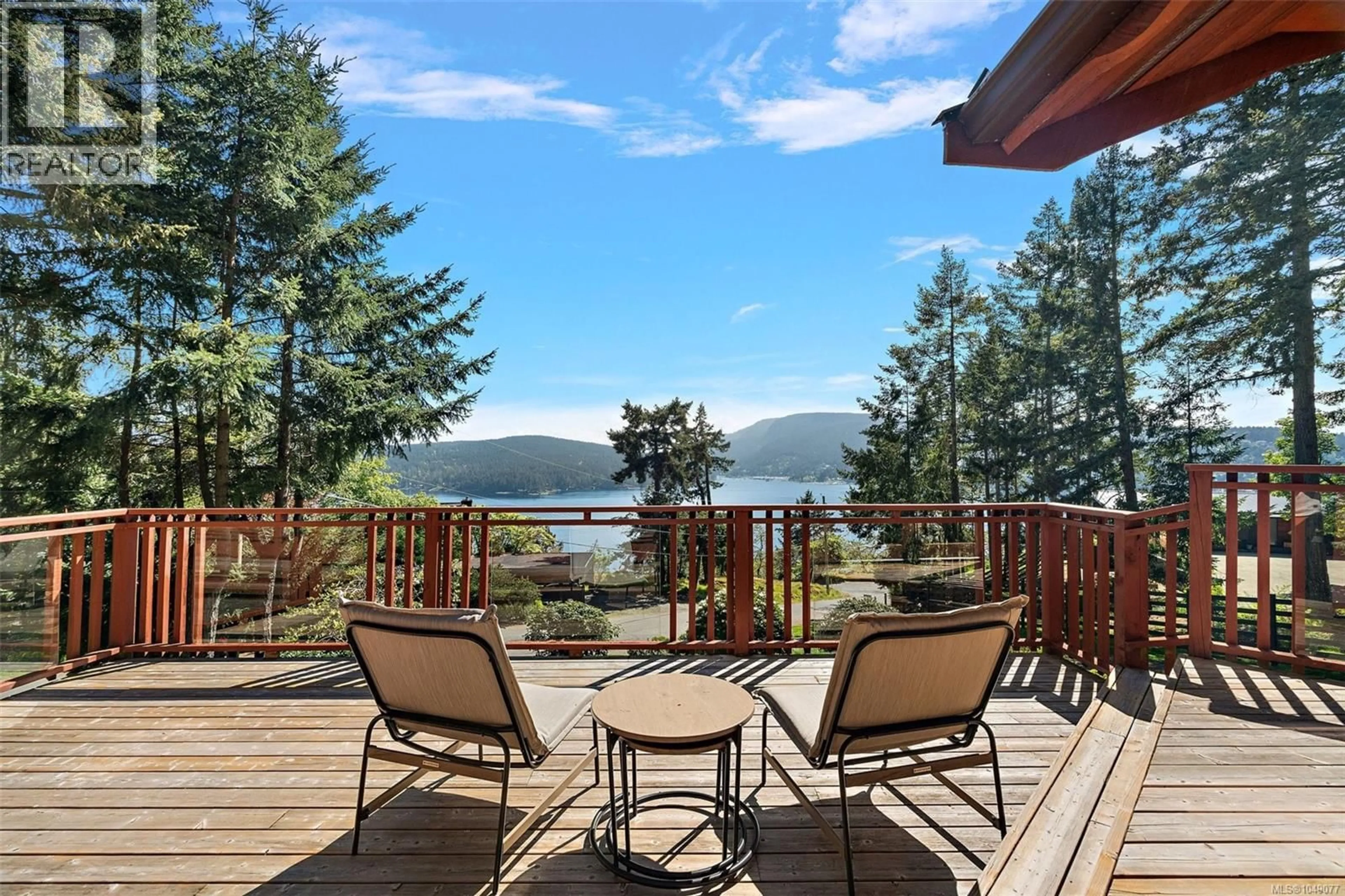 Patio, water/lake/river/ocean view for 539 BAYVIEW PLACE, Duncan British Columbia V9L5X7