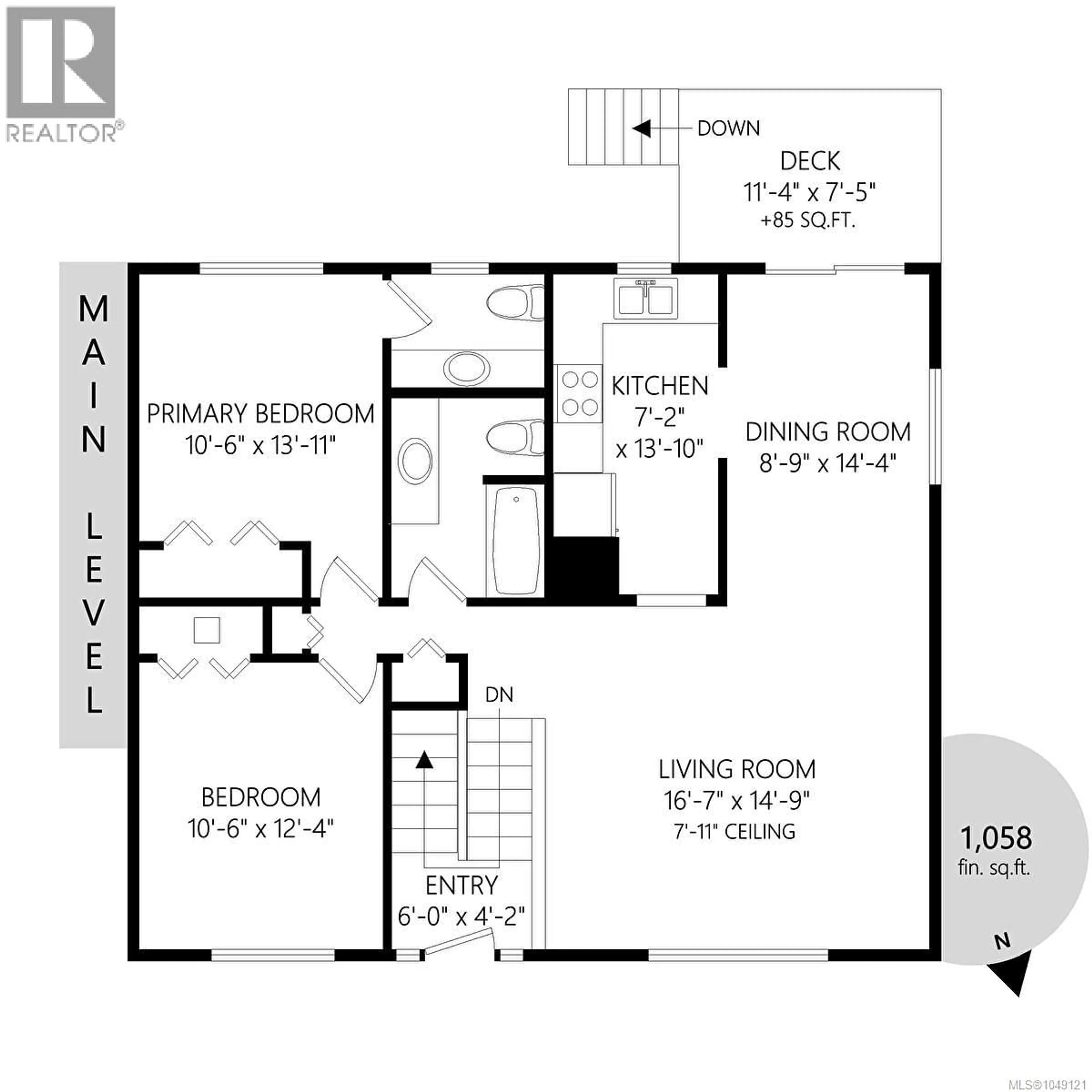 Floor plan for 1389 HASTINGS STREET, Saanich British Columbia V8Z2W6