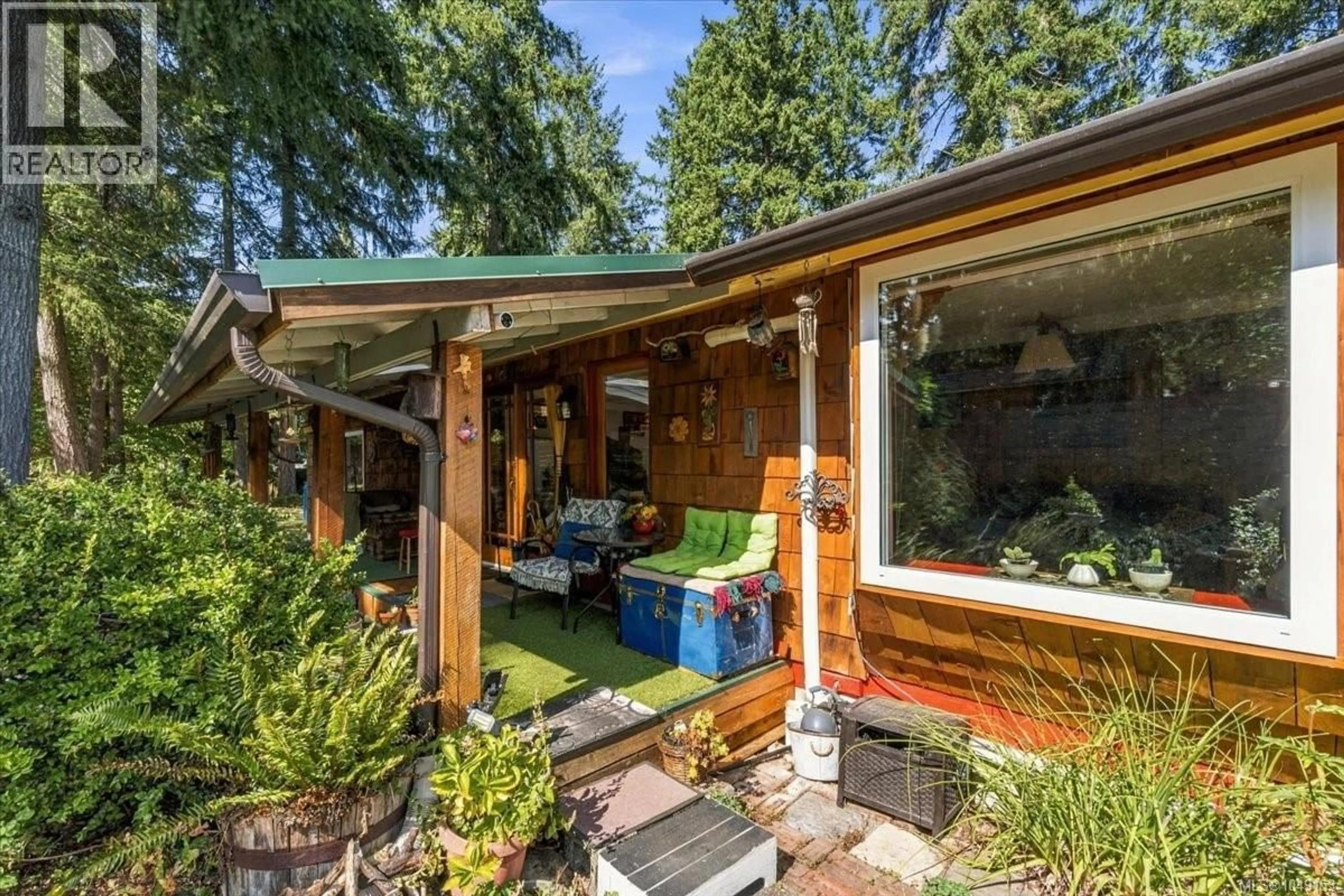 Patio, forest/trees view for 13545 CEDAR ROAD, Nanaimo British Columbia V9G1H5