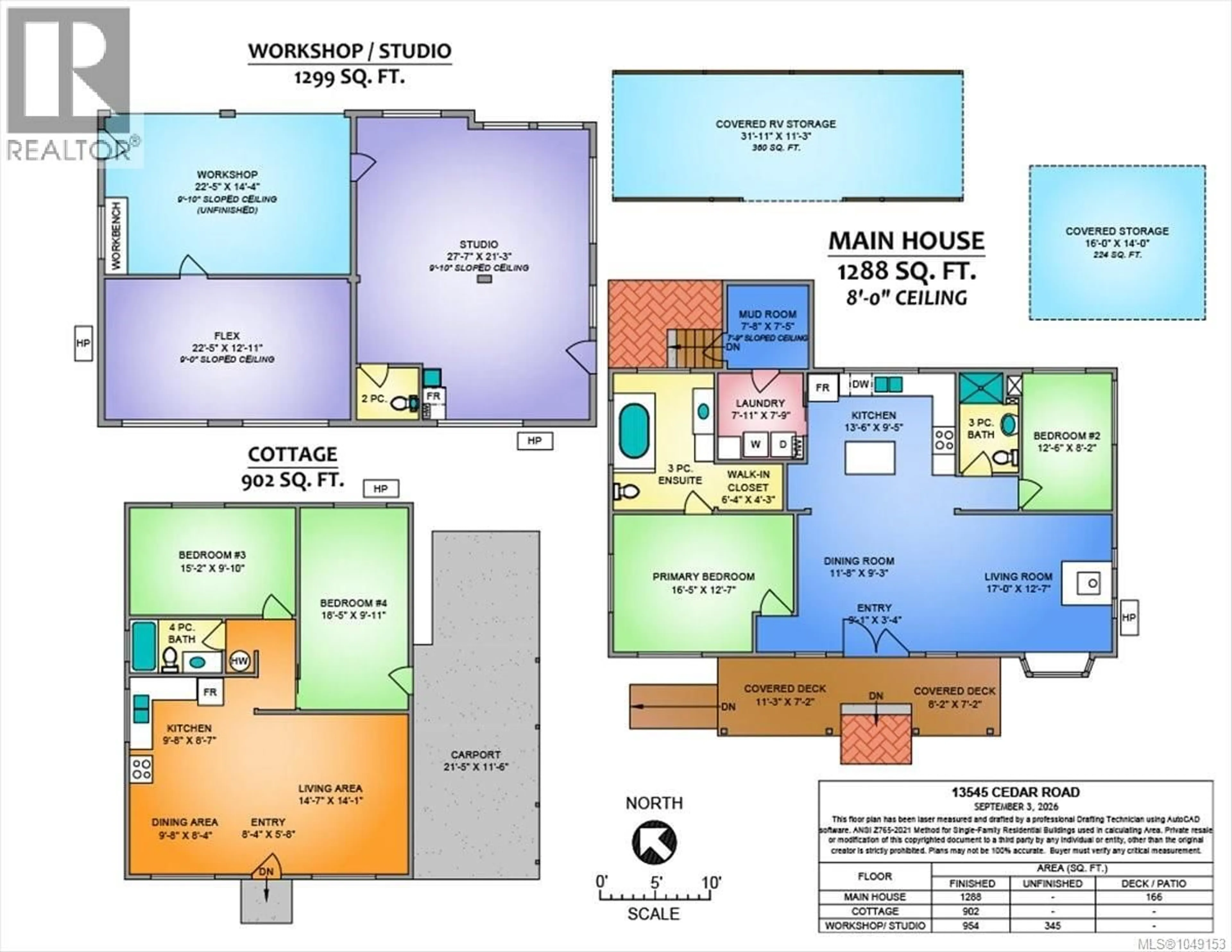 Floor plan for 13545 CEDAR ROAD, Nanaimo British Columbia V9G1H5