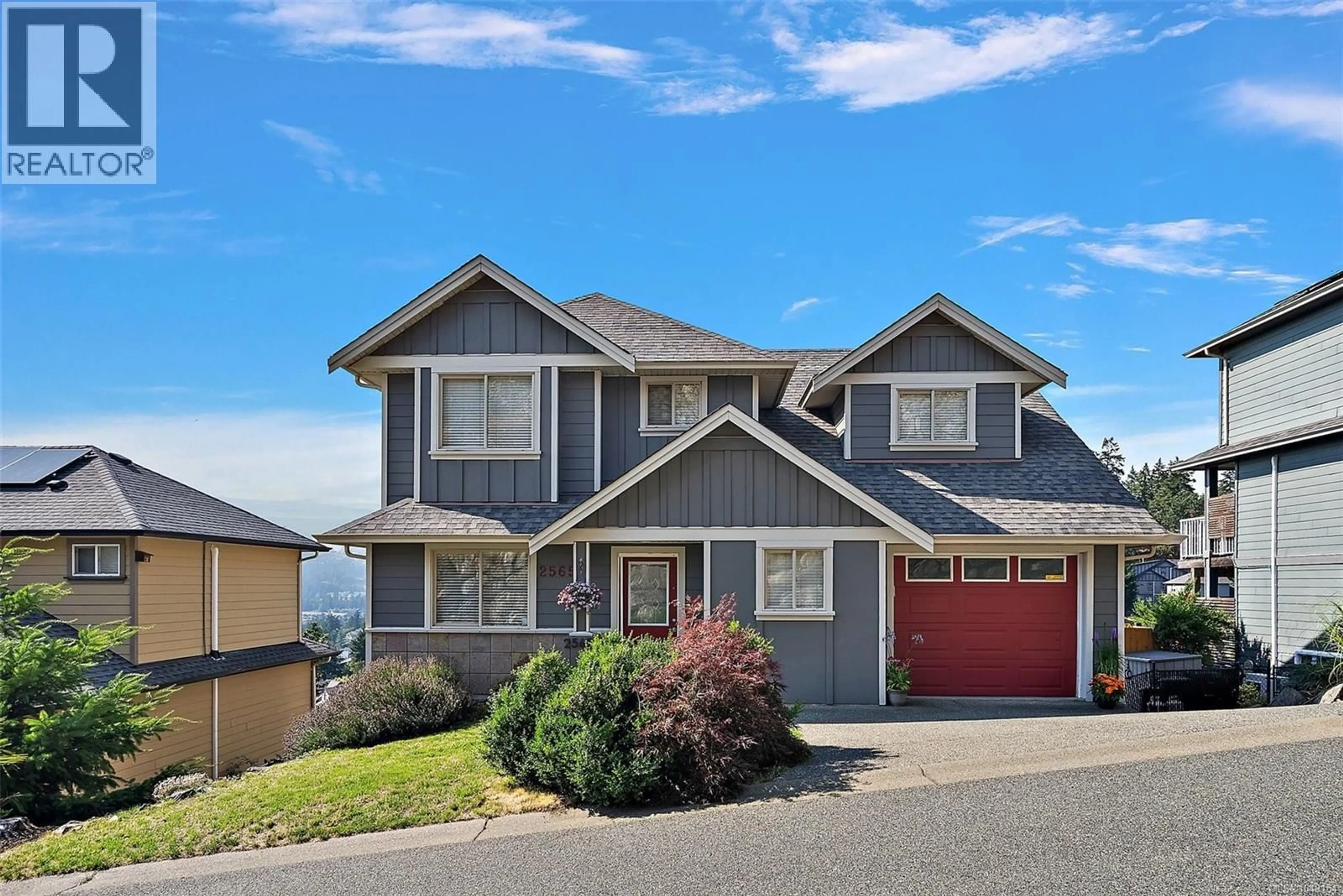 Home with vinyl exterior material, street for 2565 LEGACY RIDGE, Langford British Columbia V9B0A1