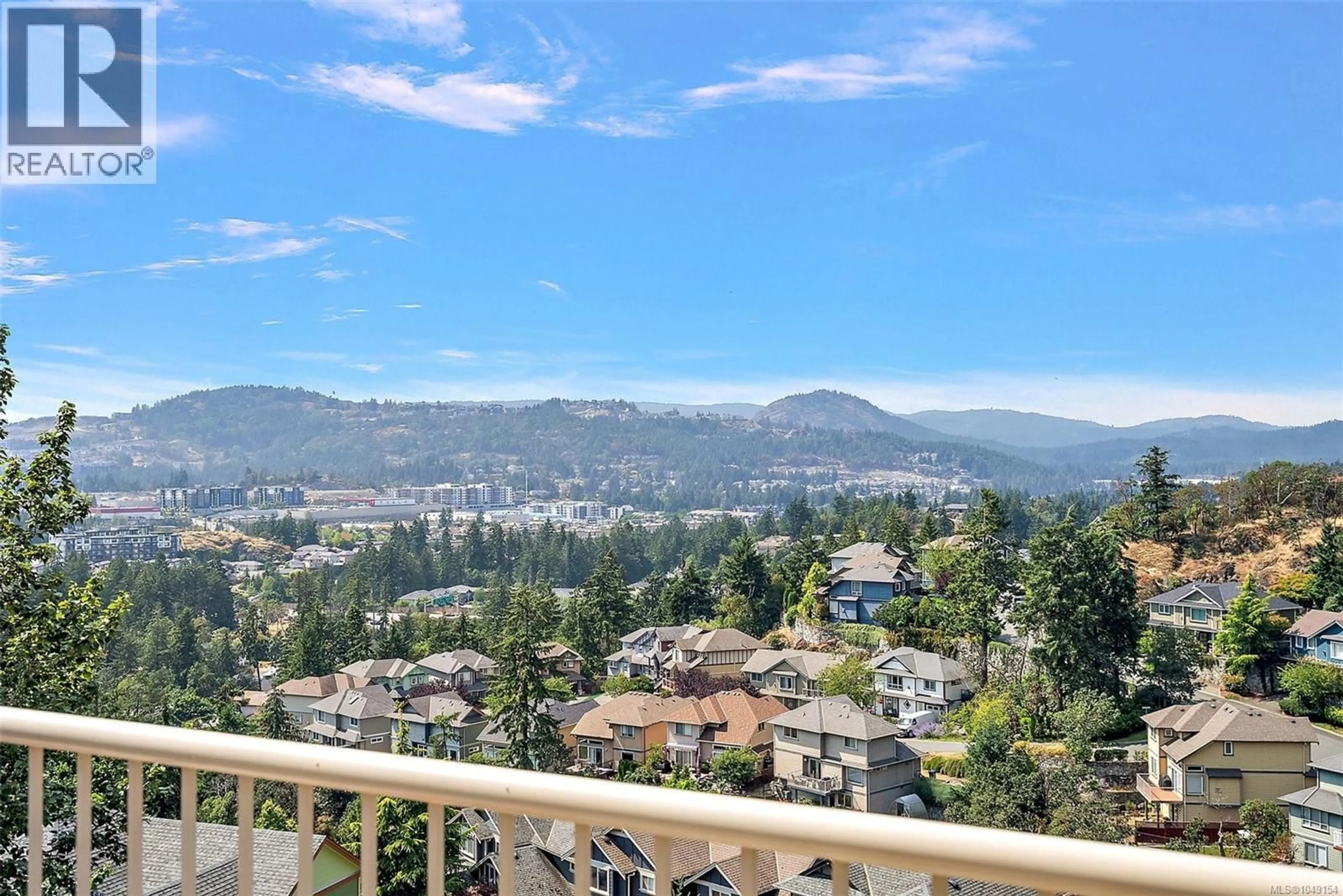 Balcony in the apartment, mountain view for 2565 LEGACY RIDGE, Langford British Columbia V9B0A1