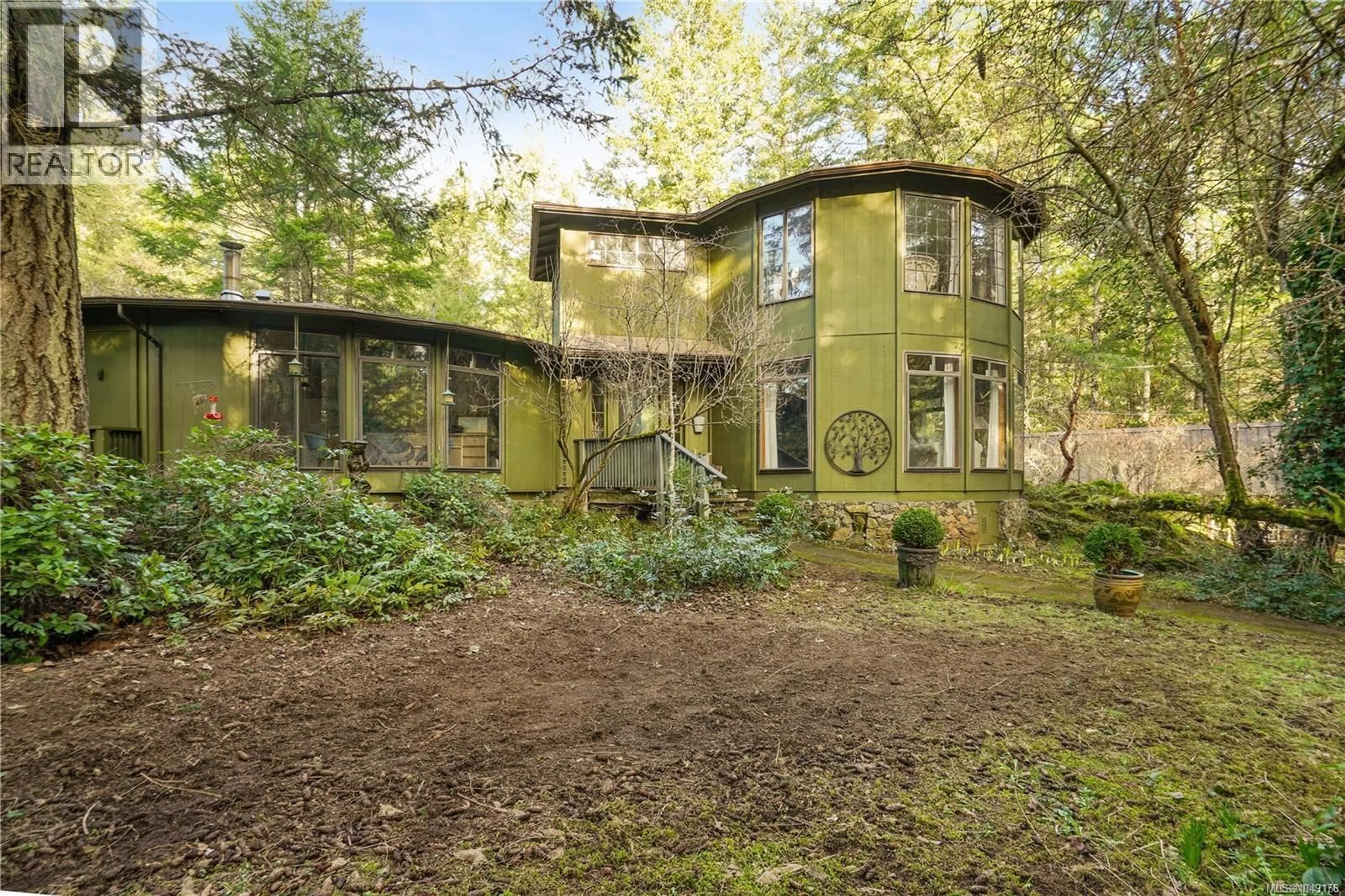 Home with brick exterior material, forest/trees view for 3383 LAKERIDGE PLACE, Highlands British Columbia V9E1C8