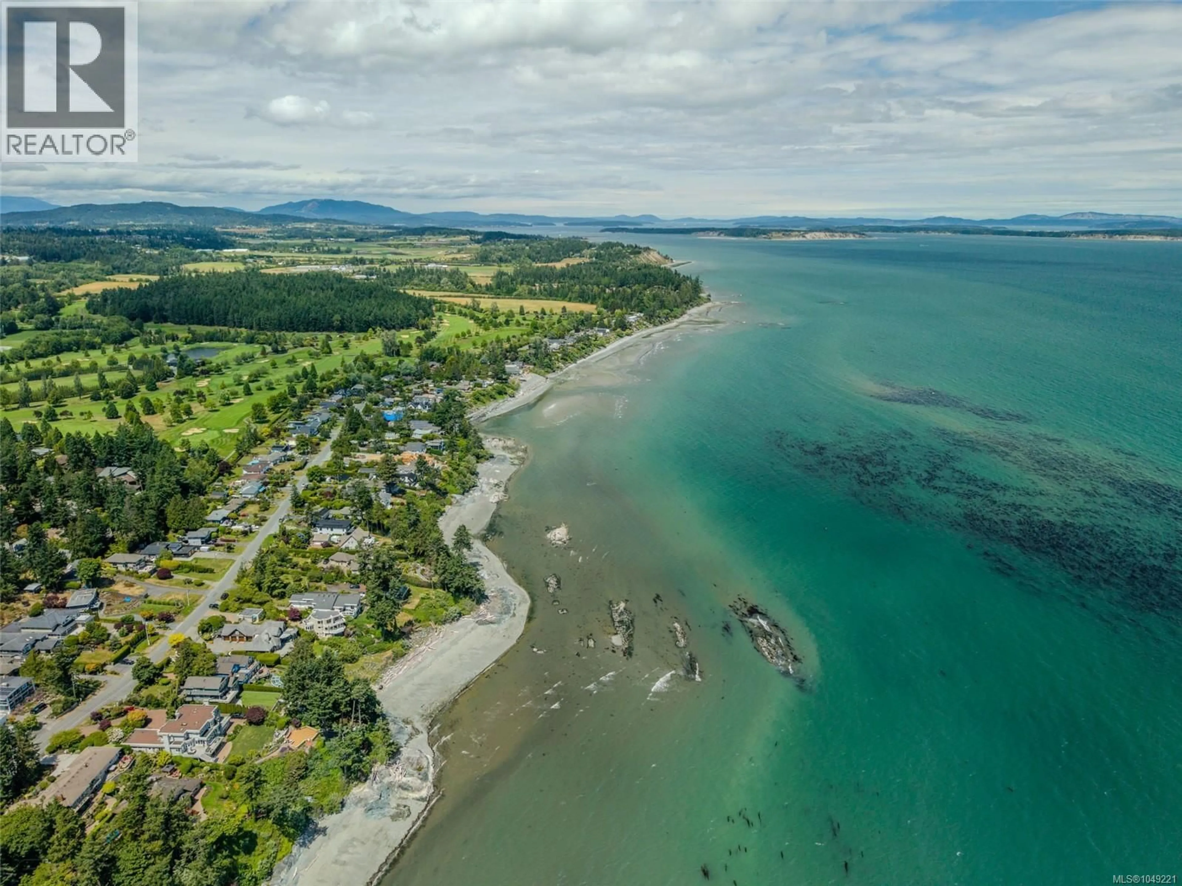 A pic from outside/outdoor area/front of a property/back of a property/a pic from drone, water/lake/river/ocean view for 5200 POLSON TERRACE, Saanich British Columbia V8Y2C6