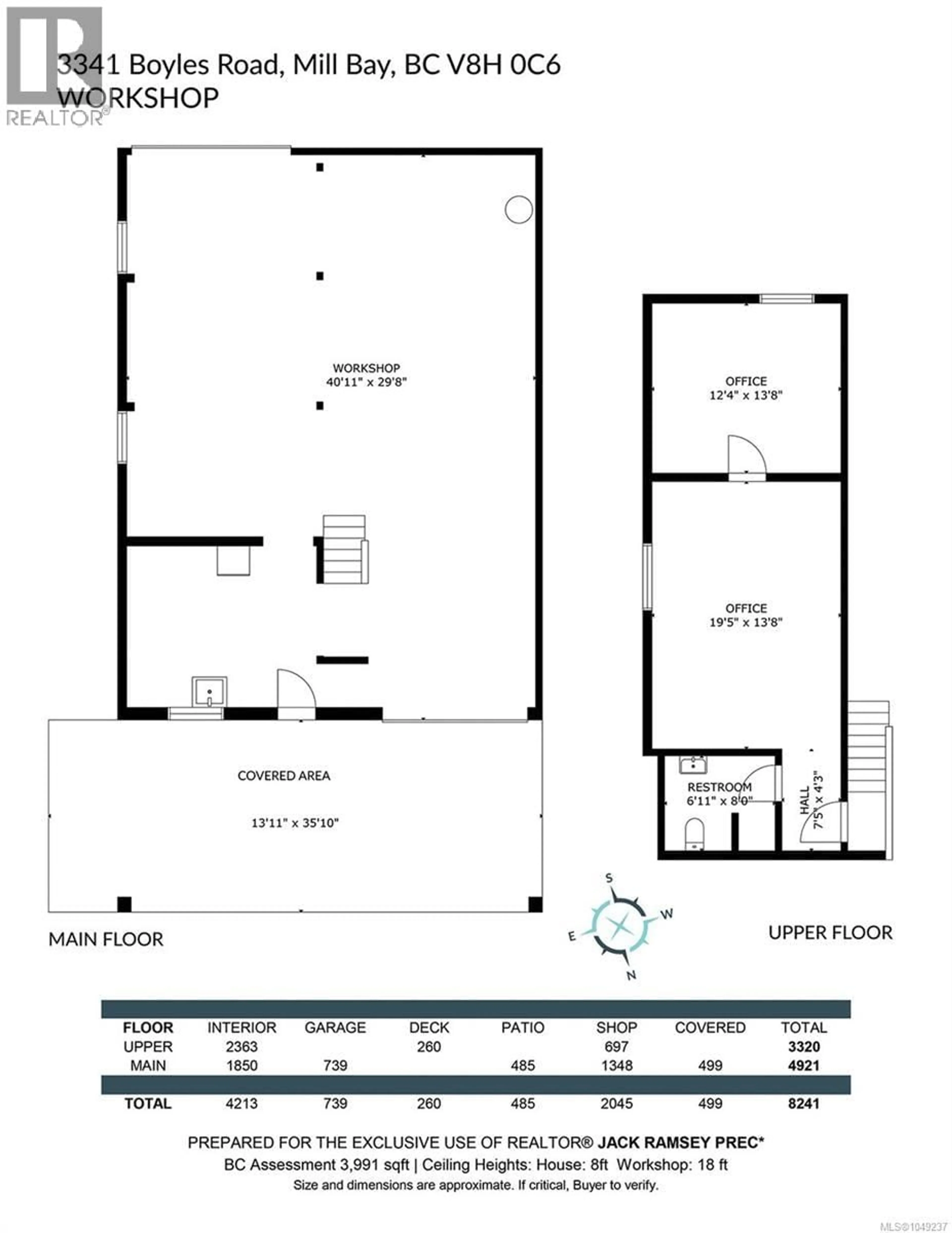 Floor plan for 3341 BOYLES ROAD, Cobble Hill British Columbia V0R1L7