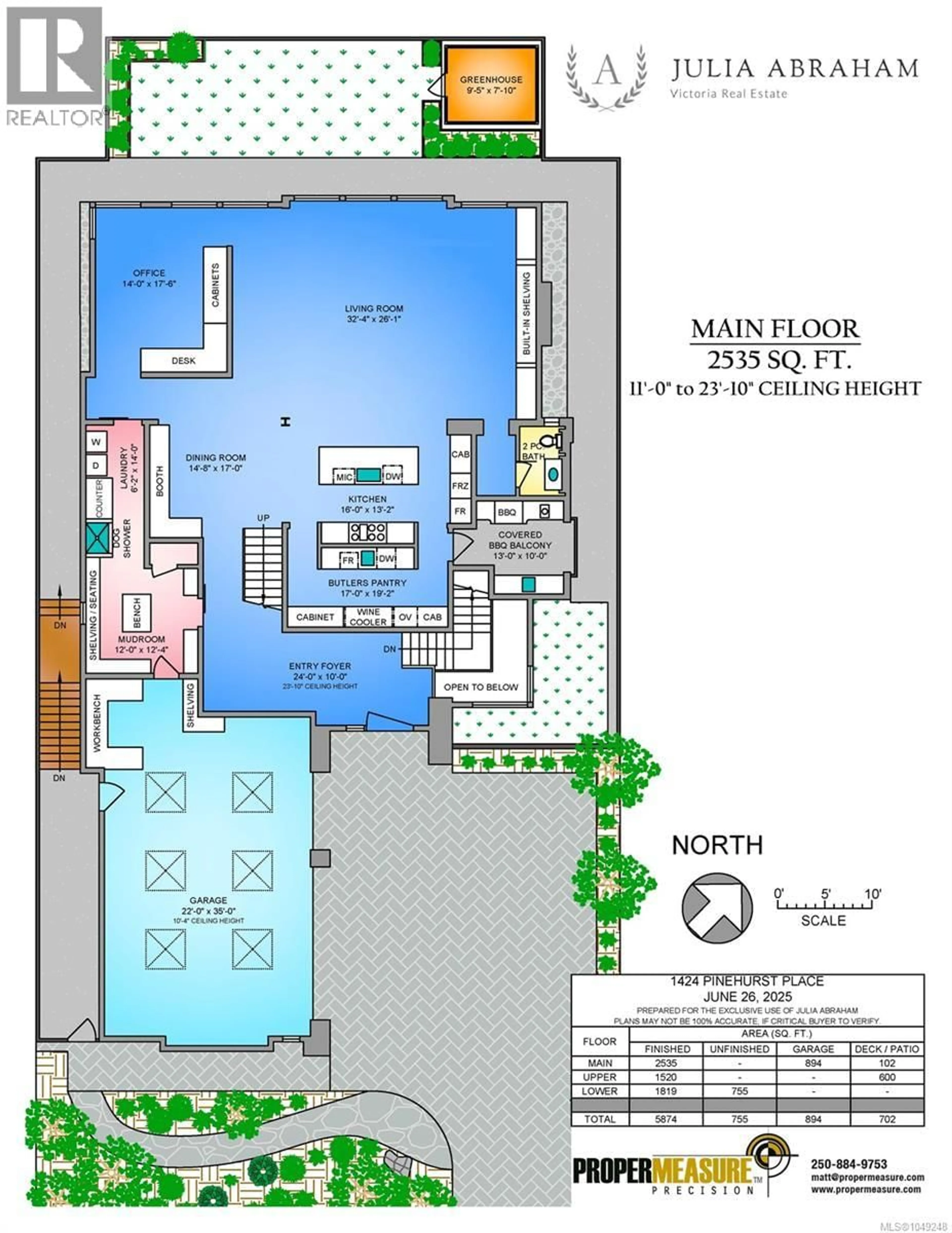 Floor plan for 1424 PINEHURST PLACE, Langford British Columbia V9B3S3