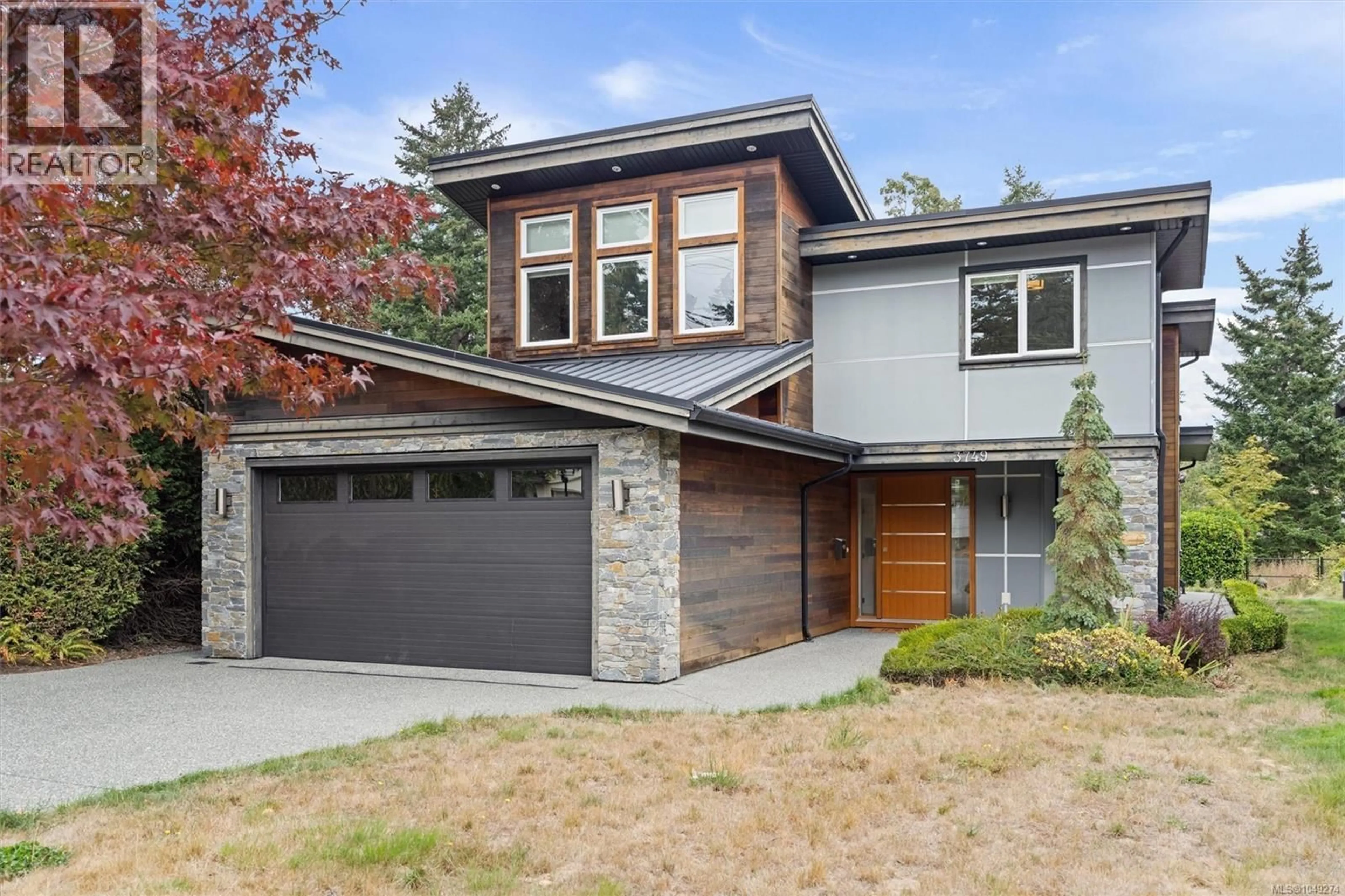 Home with brick exterior material, street for 3749 ASCOT DRIVE, Saanich British Columbia V8P3S2