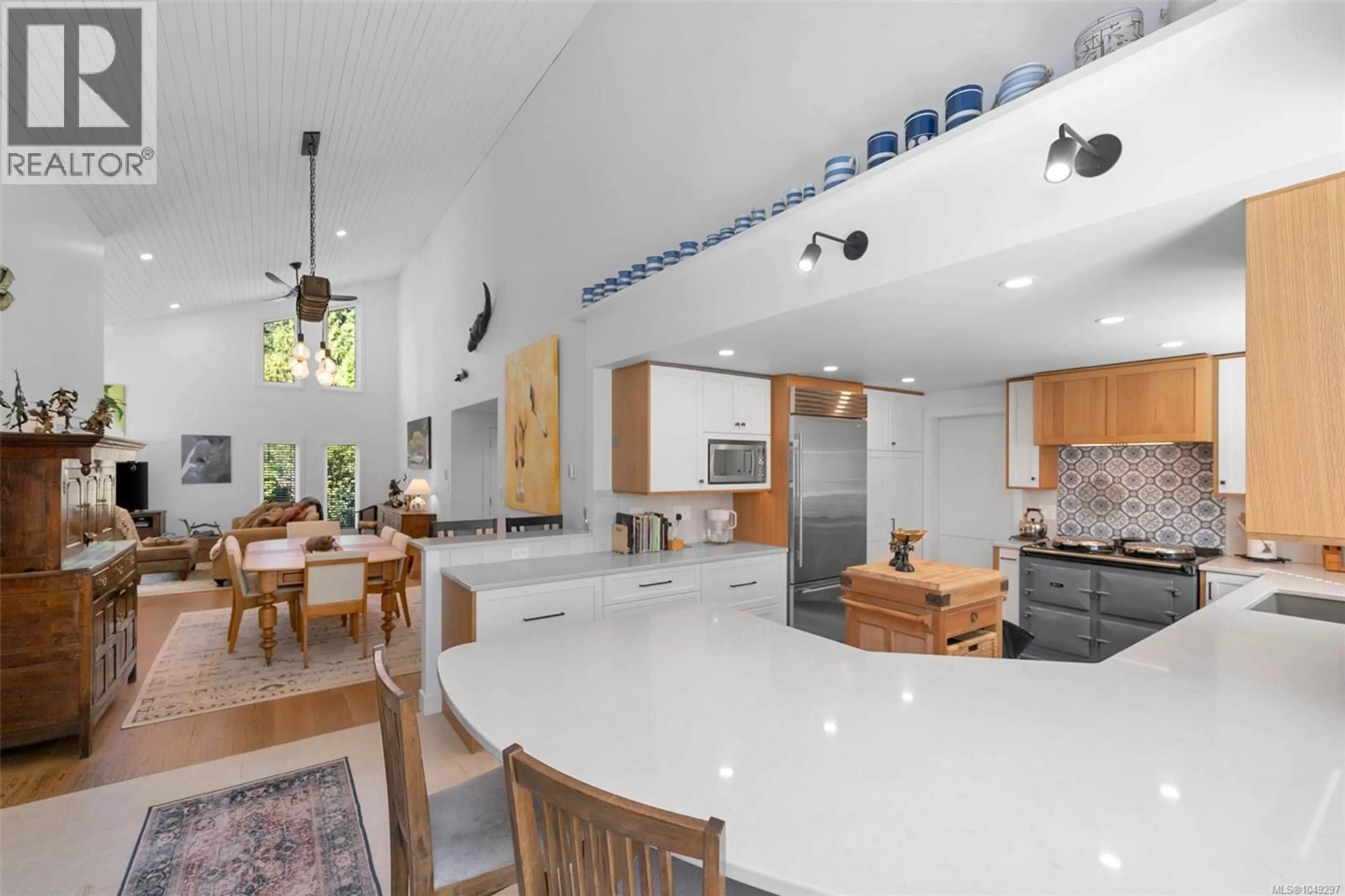 Open concept kitchen, ceramic/tile floor for 10915 CEDAR LANE, North Saanich British Columbia V8L5R1