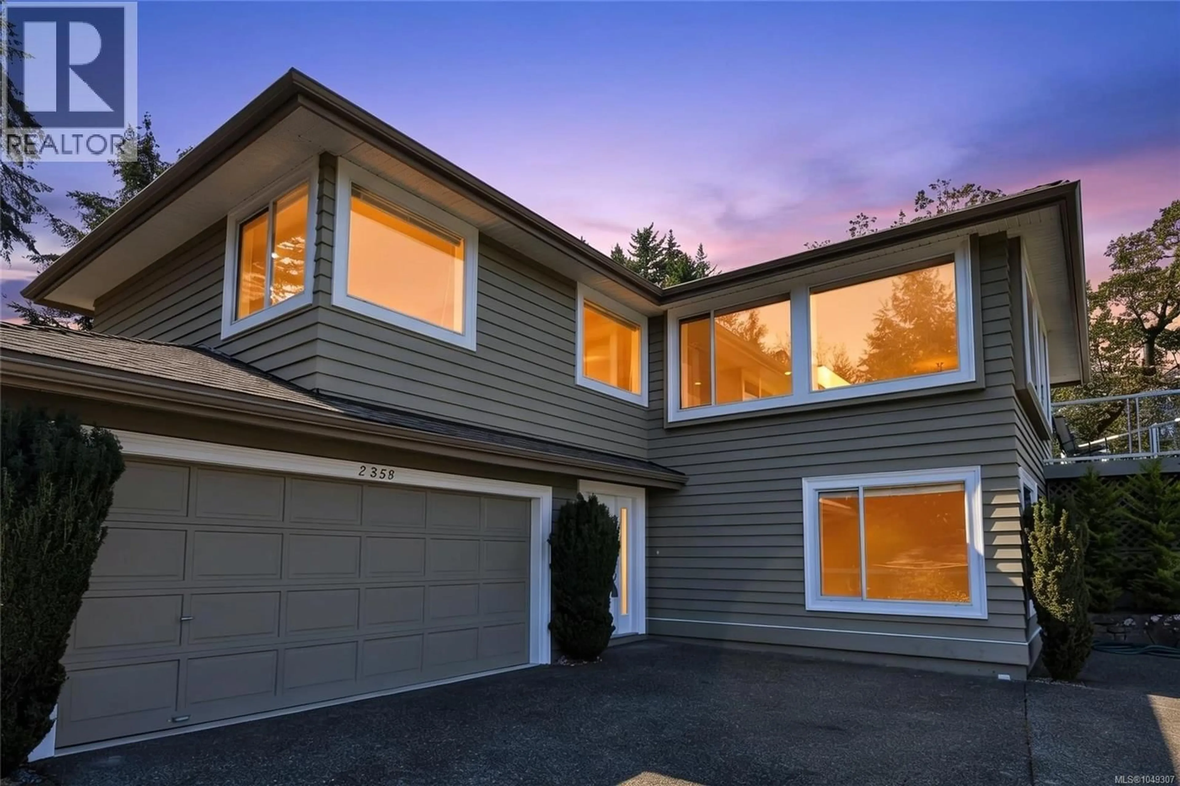 Home with vinyl exterior material, street for 2358 ANDOVER ROAD, Nanoose Bay British Columbia V9P9G8