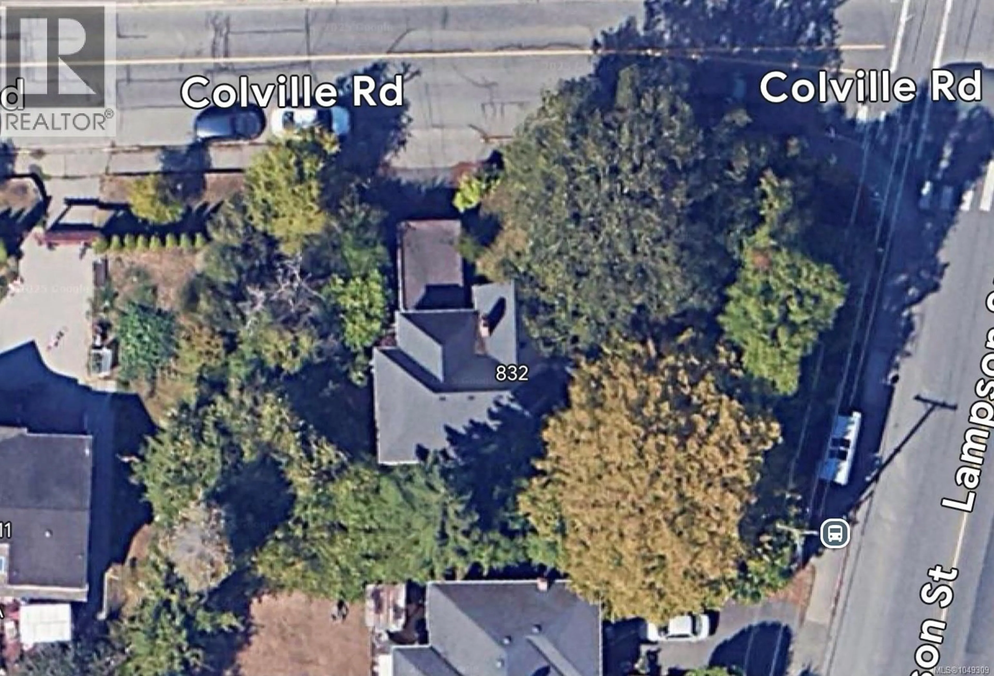 A pic from outside/outdoor area/front of a property/back of a property/a pic from drone, street for 832 LAMPSON STREET, Esquimalt British Columbia V9A6B2