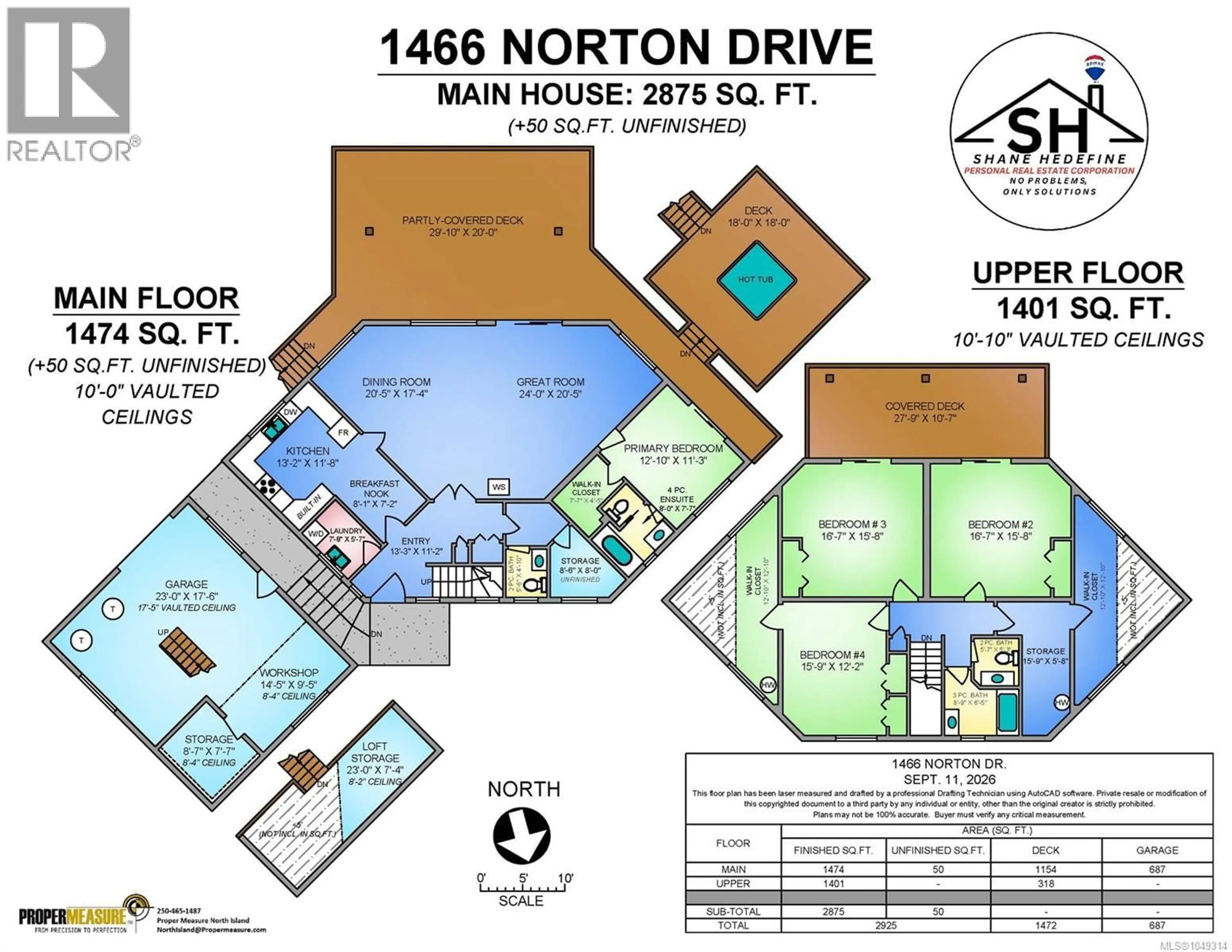 Floor plan for 1466 NORTON DRIVE, Cortes Island British Columbia V0P1Z0