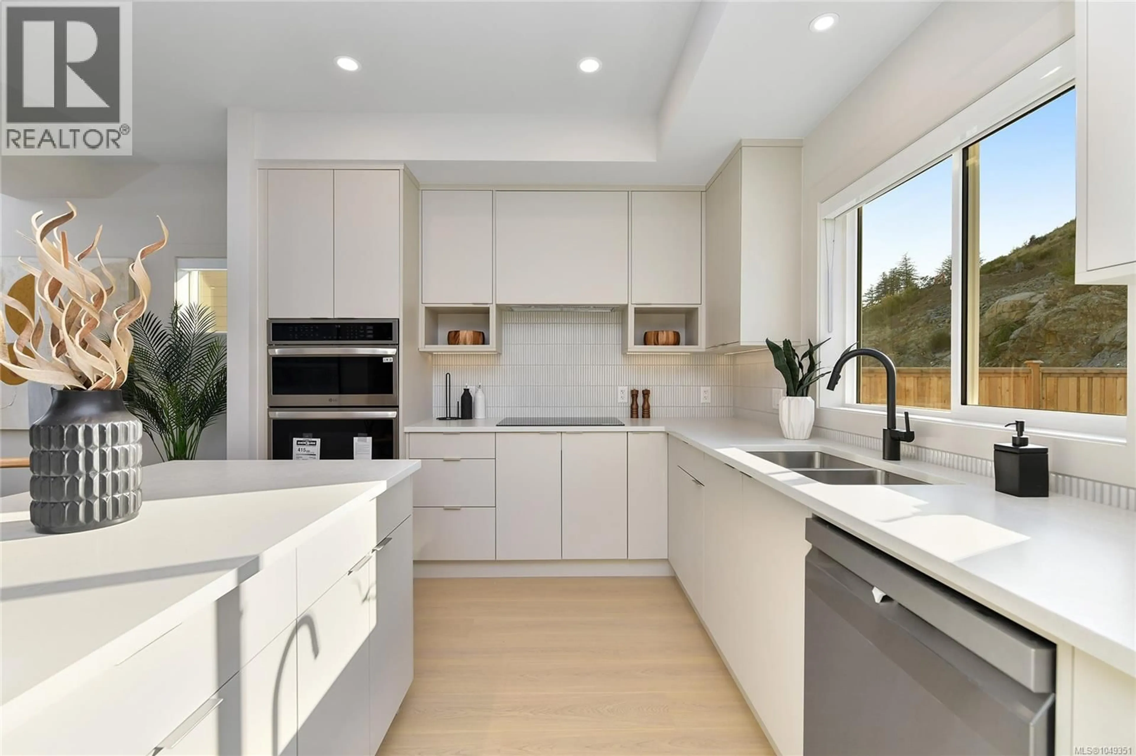 Contemporary kitchen, ceramic/tile floor for 2545 ALABASTER COURT, Langford British Columbia V9B5N1