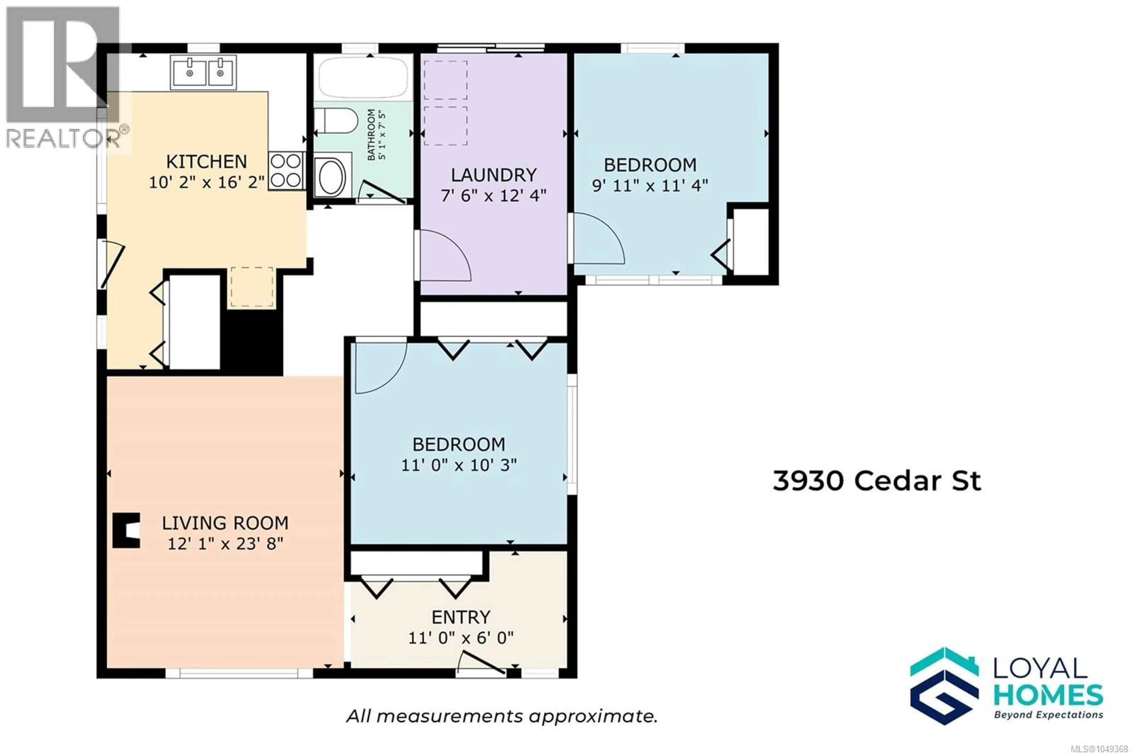 Floor plan for 3930 CEDAR STREET, Port Alberni British Columbia V9Y6C7