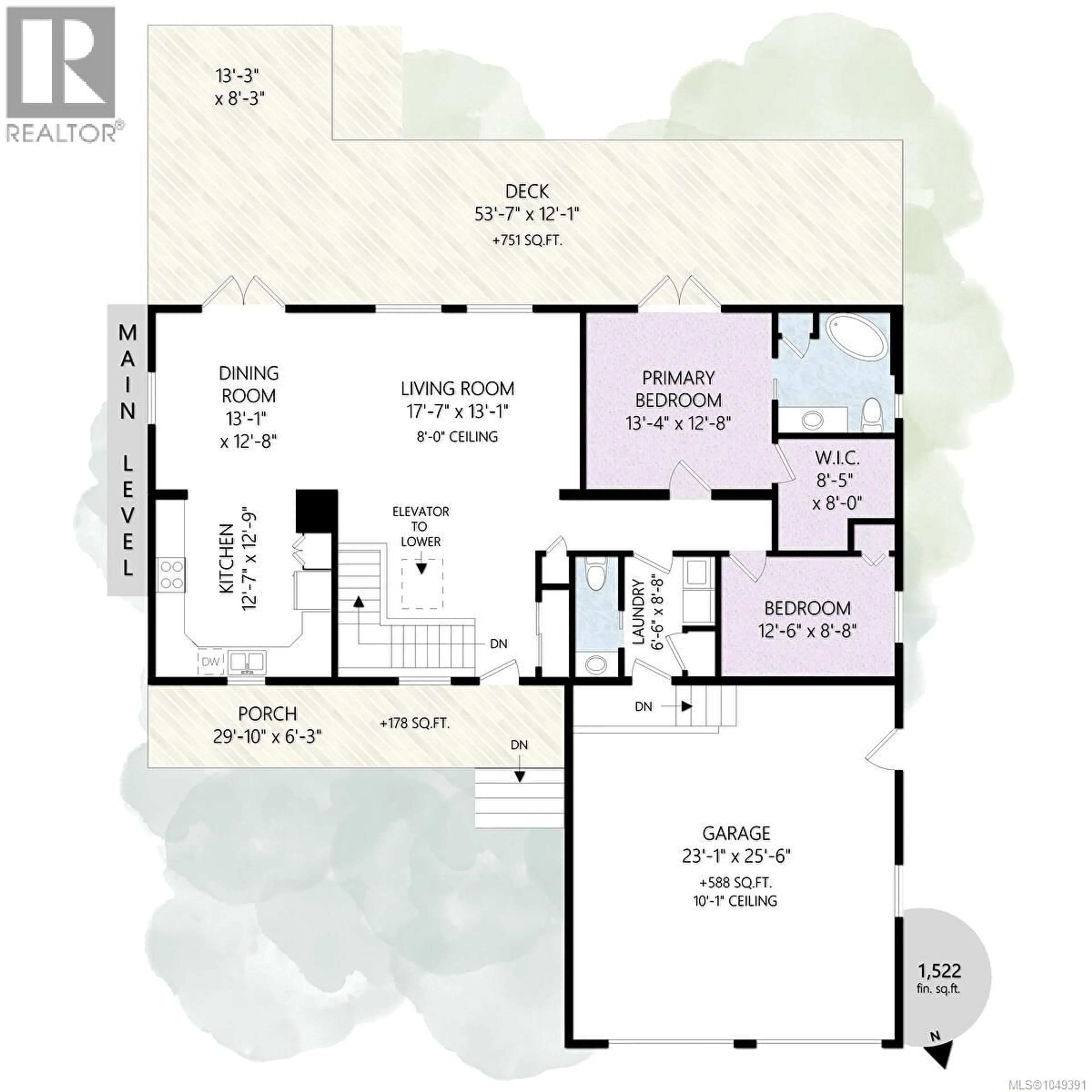 Floor plan for 3044 ALBERNI HIGHWAY, Hilliers British Columbia V9K1X3